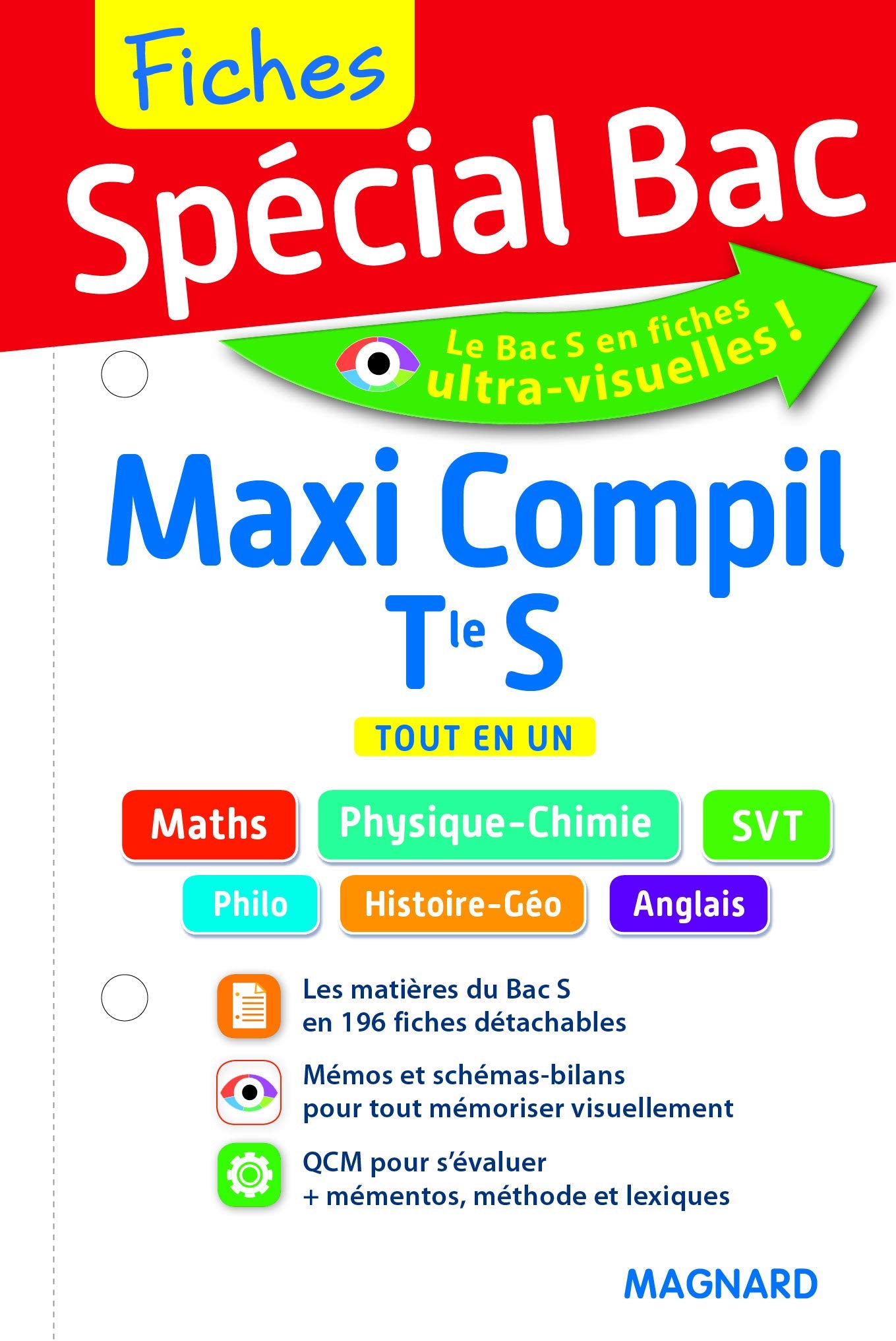 Spécial Bac Maxi Compil de Fiches Tle S 9782210757110