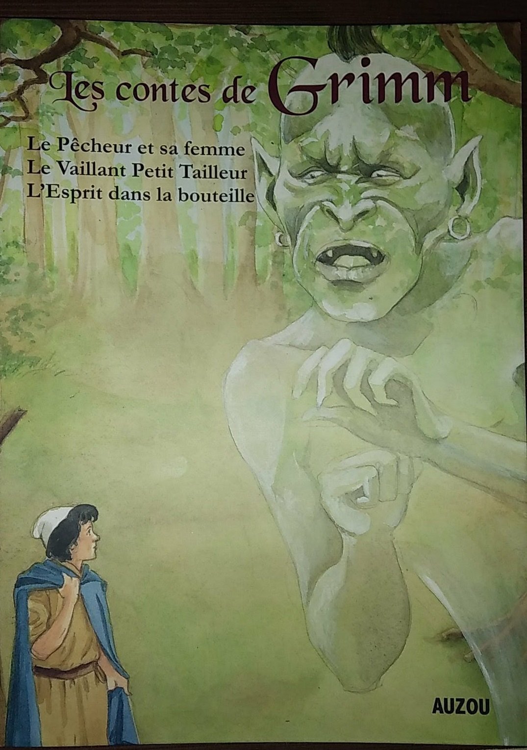 CONTES GRIMM (LES) T.04 : LE PÊCHEUR ET SA FEMME 9782733811412