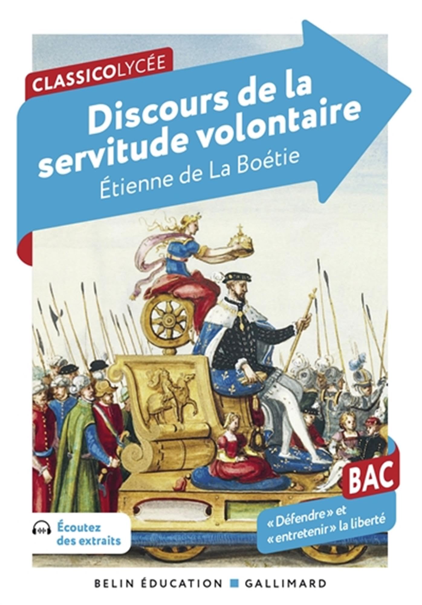 Discours de la servitude volontaire (Bac 2027) 9791035840181
