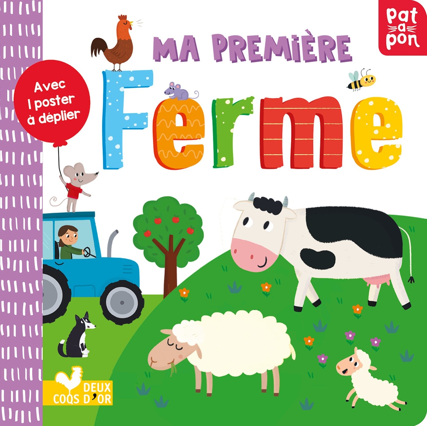 Ma première ferme - livre avec poster à déplier 9782016270943