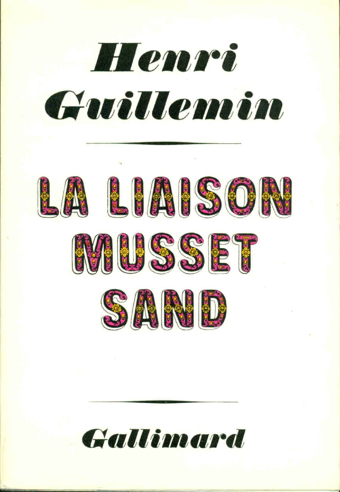 La liaison Musset Sand 