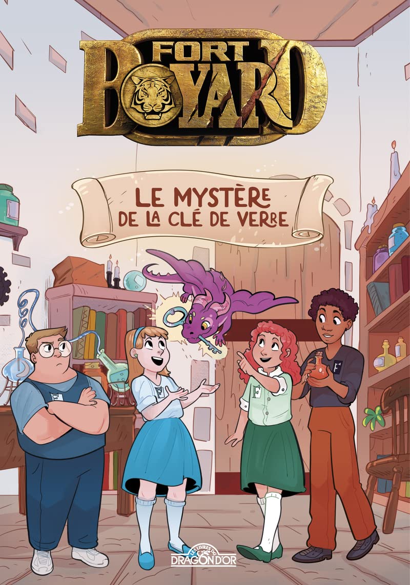 Fort Boyard – Le Mystère de la clé de verre – Lecture roman jeunesse émission TV – Dès 7 ans 9782821216525