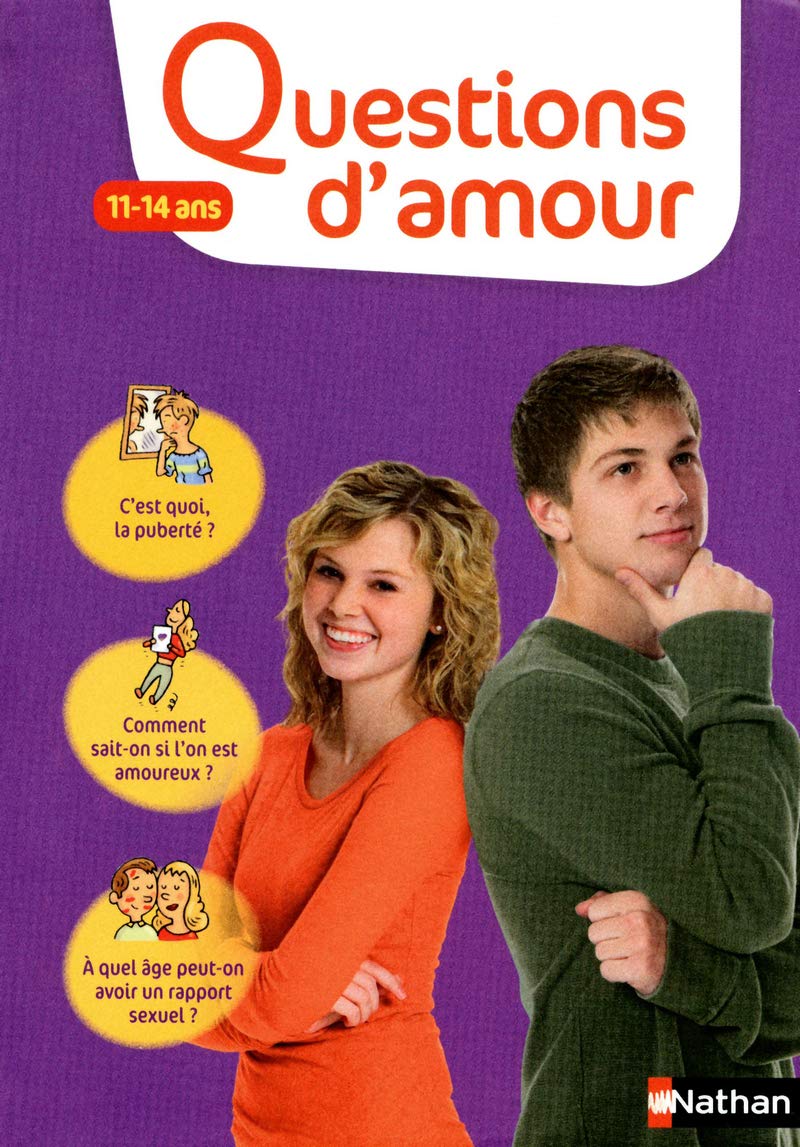 Questions d'amour 11/14 ans 9782092537435
