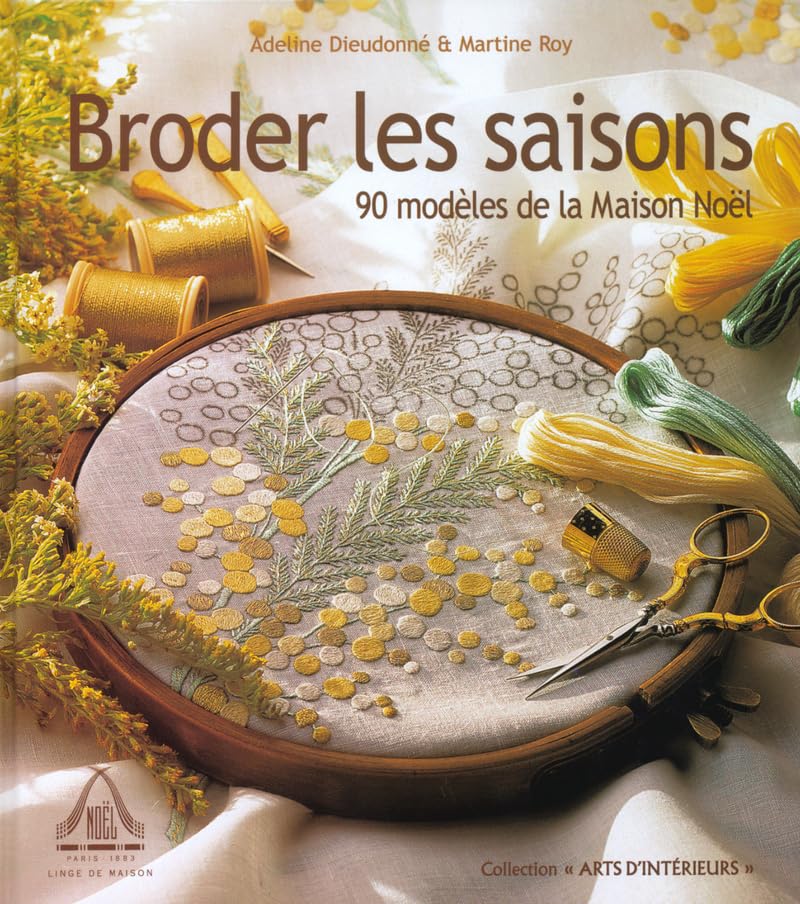 Broder les saisons : 90 modèles de la maison Noël 9782263033759