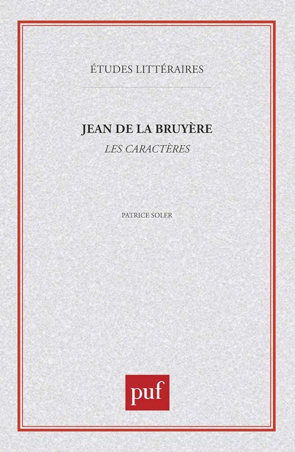 Jean de La Bruyère : "Les Caractères" 9782130462293
