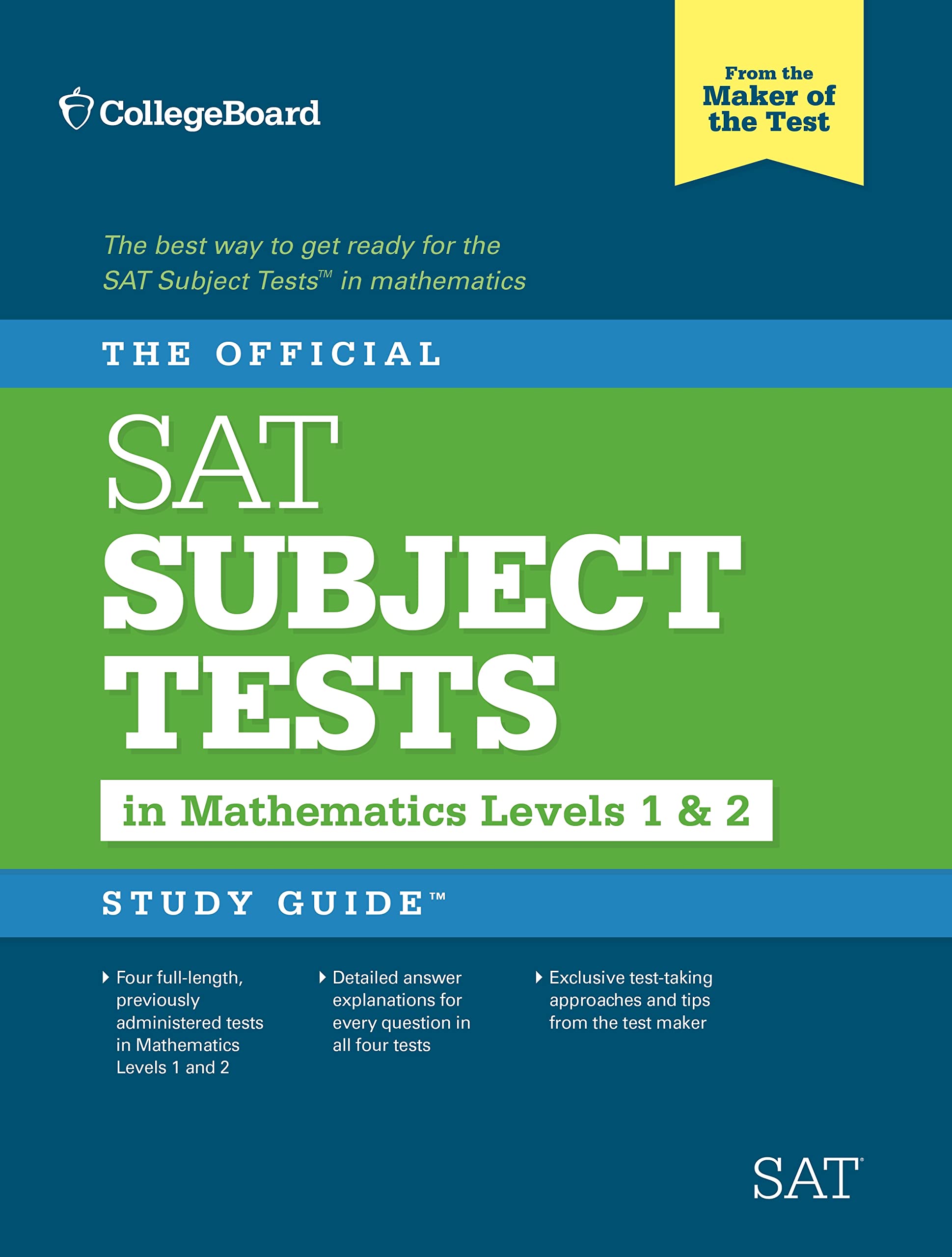 The Official Sat Subject Tests in Mathematics Levels 1 & 2 9780874477726