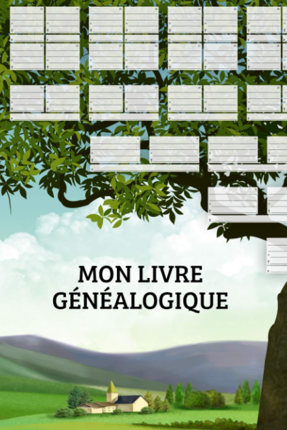 Mon Livre Généalogique: 10 générations à compléter 9782981729309