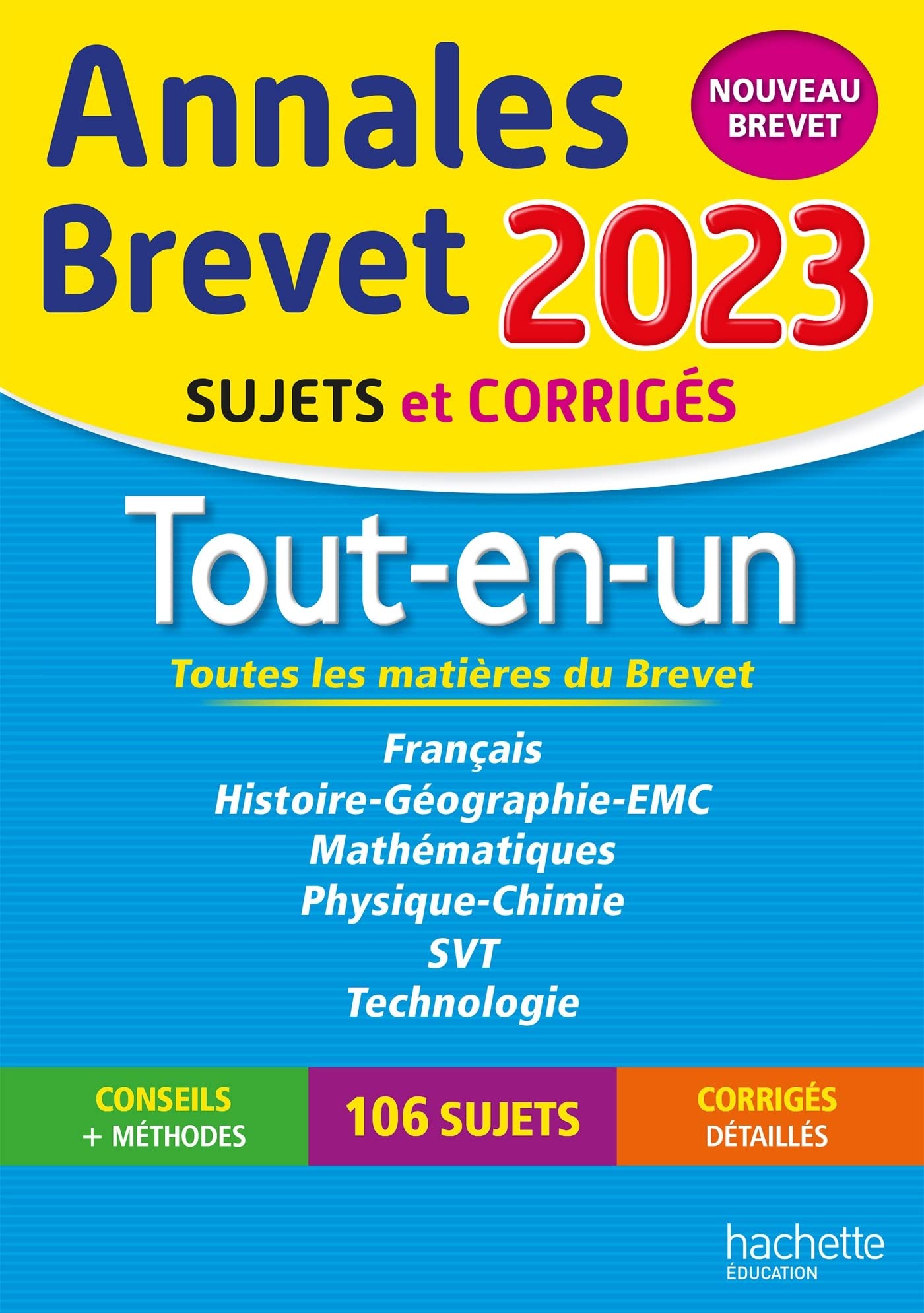 Annales BREVET 2023 Tout-en-un 9782017194217