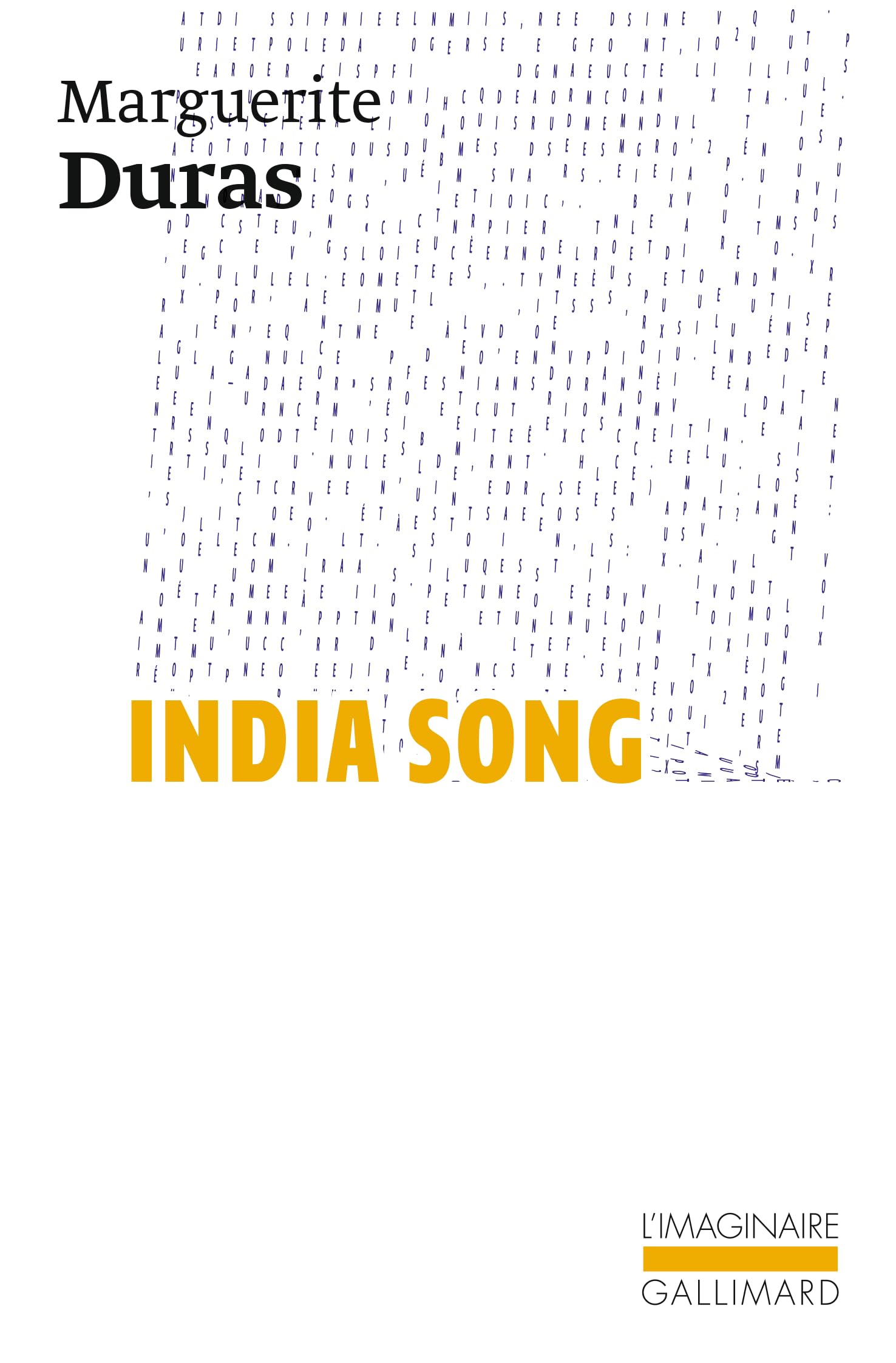 India Song: Texte théâtre film 9782070723867