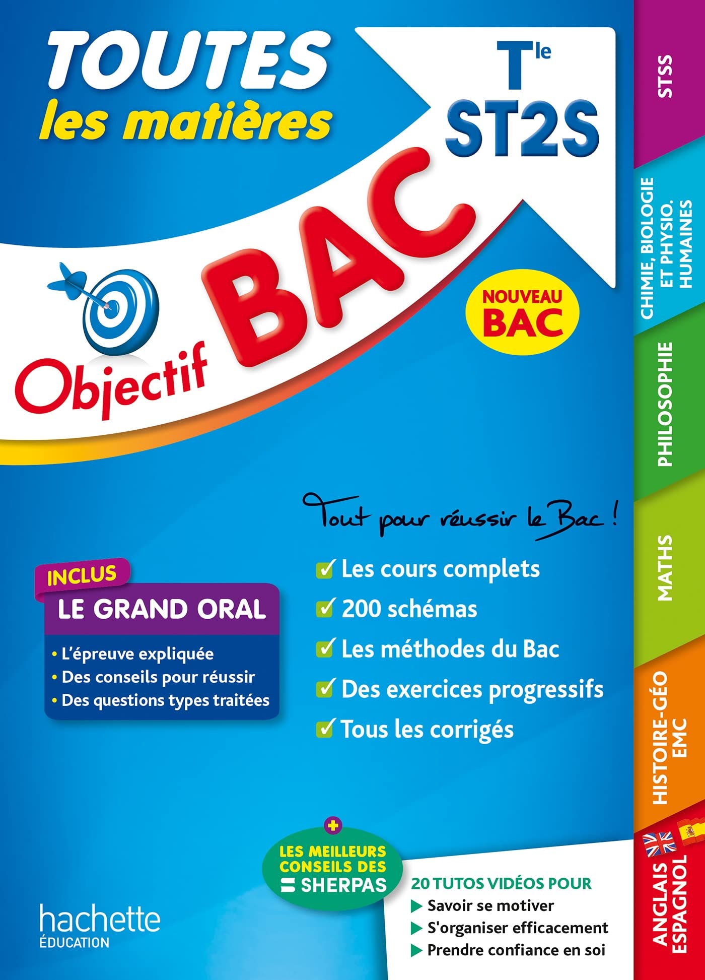 Objectif BAC 2025 - Tle ST2S Toutes les matières 9782017226550