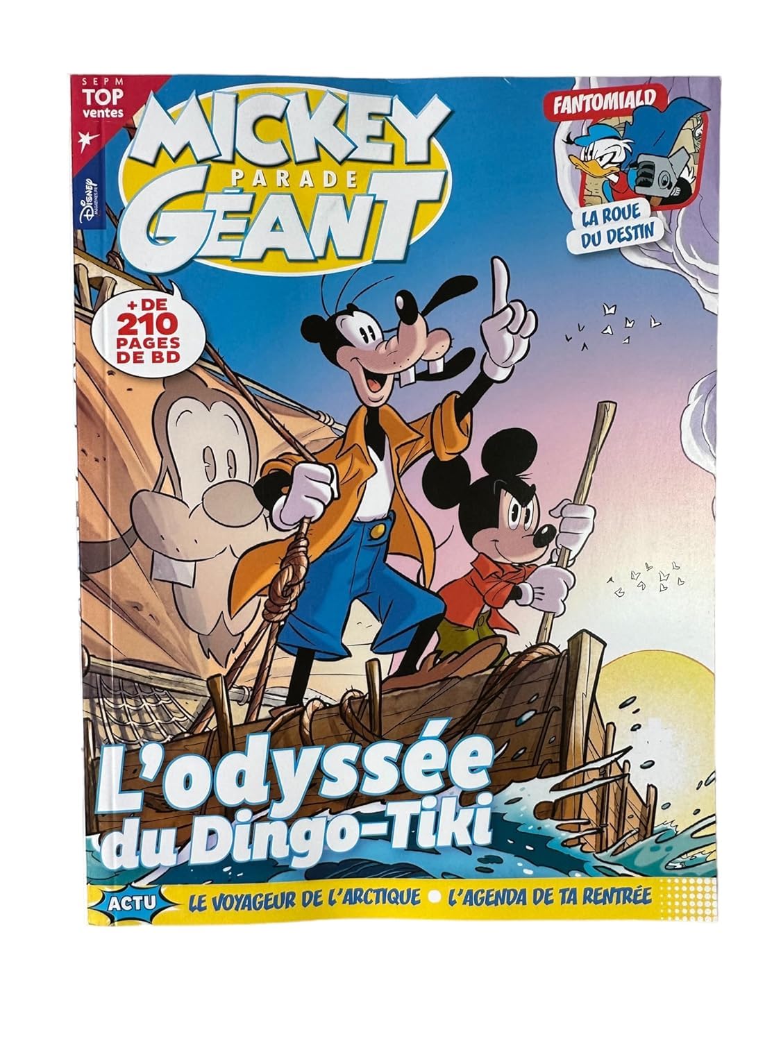 Mickey Parade Géant Numéro 390 : L'odyssée du dingo-tiki 