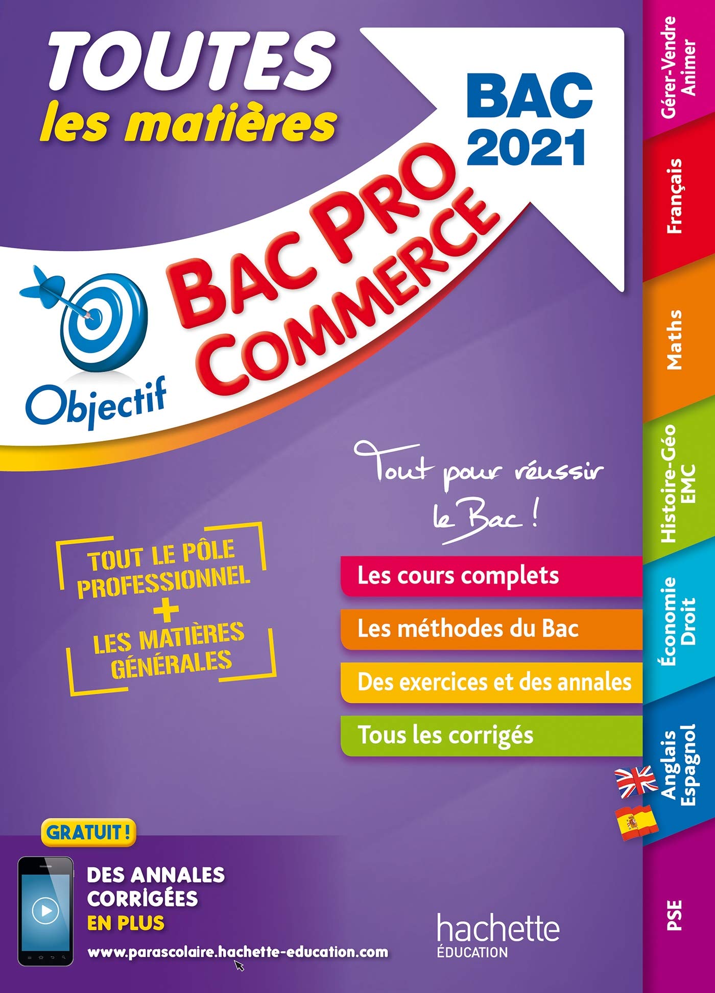 Toutes les matières Bac Pro Commerce 9782017873563