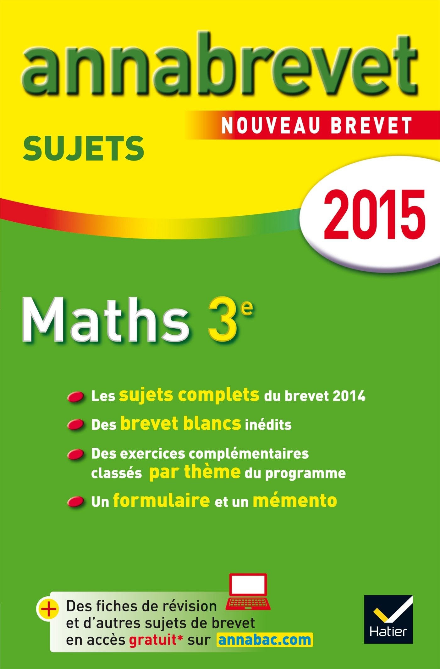 Mathématiques 3e: Sujets 9782218980831