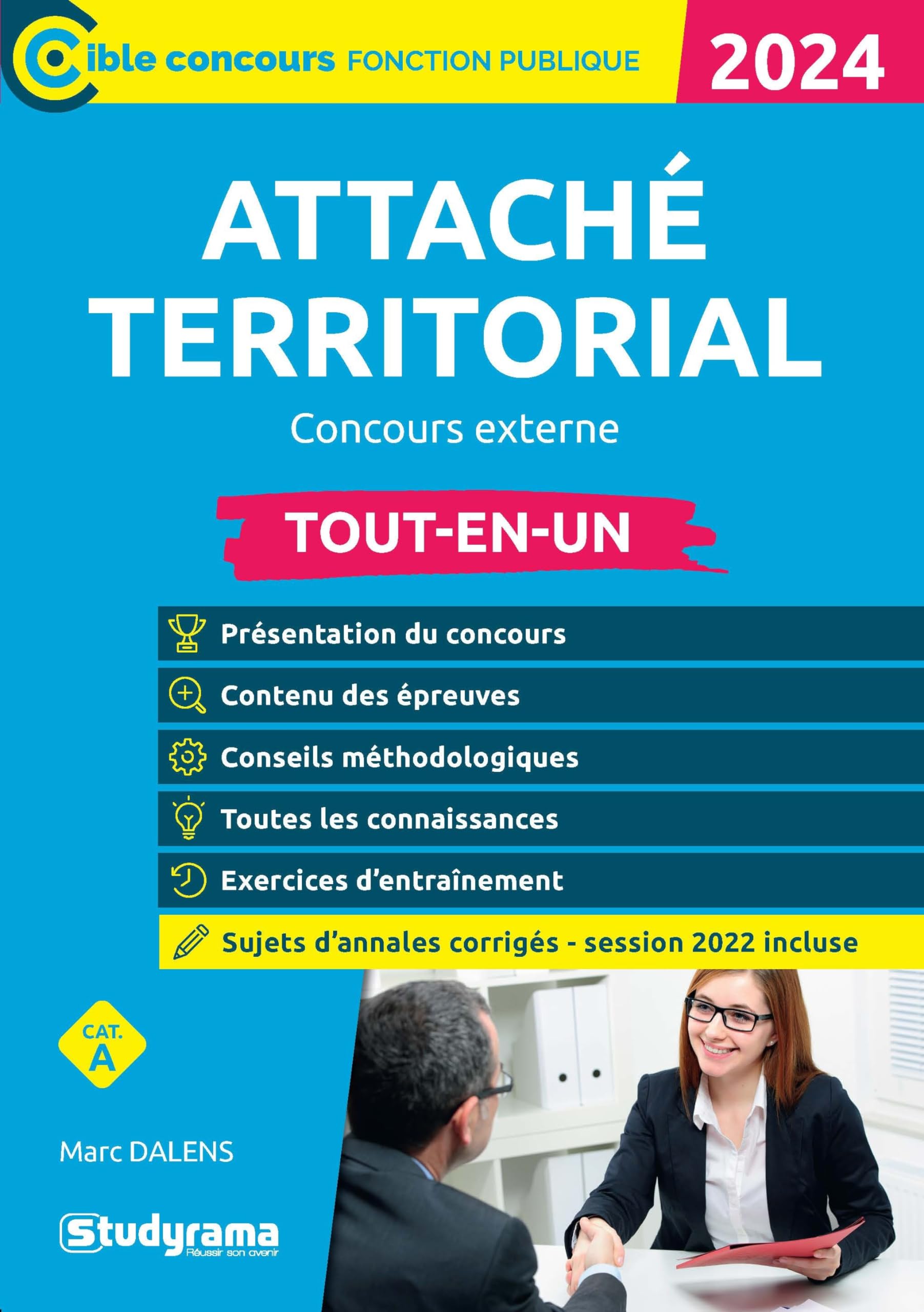 Attaché territorial – Concours externe: Tout-en-un 9782759054046