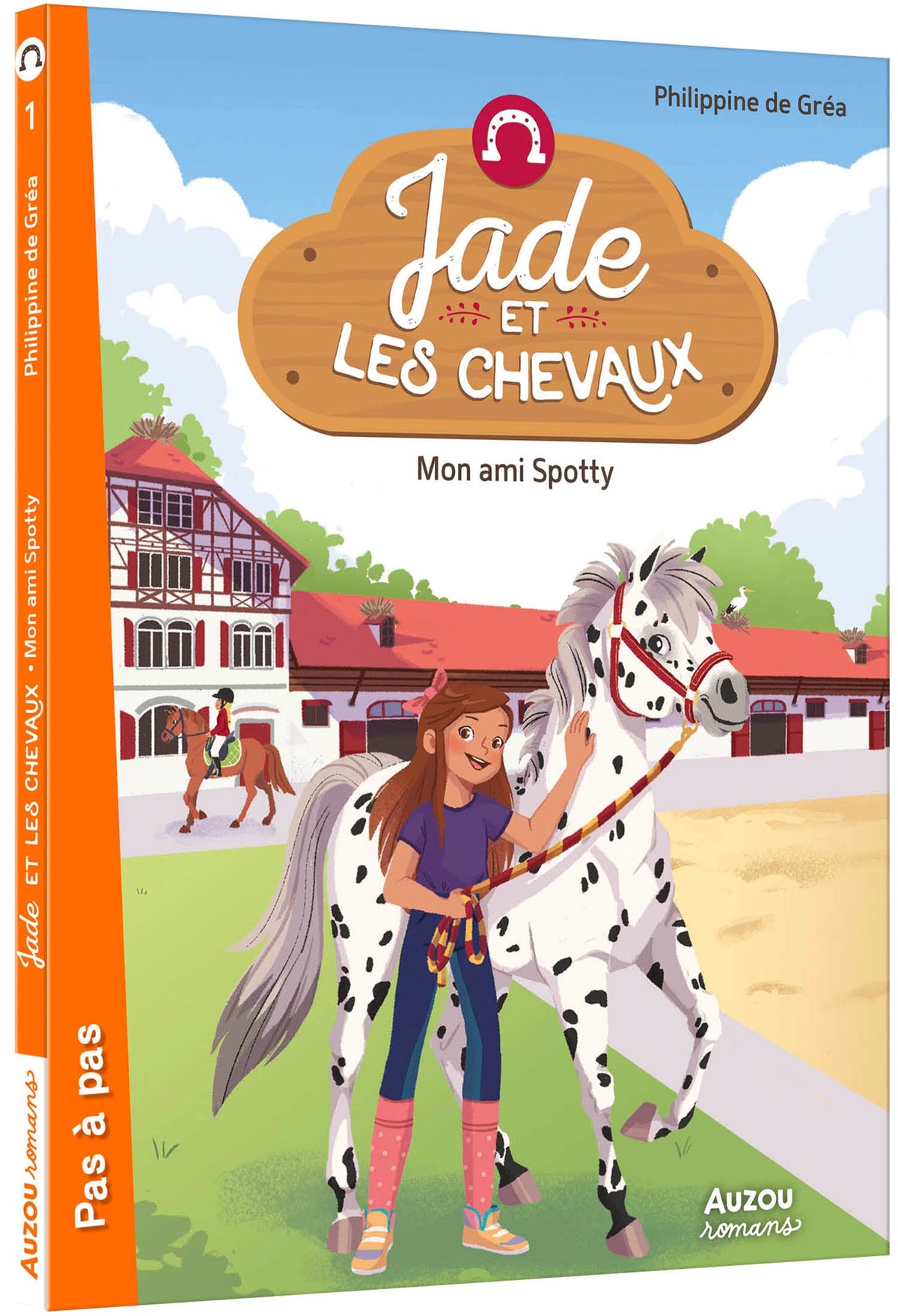 Jade et les chevaux - mon ami spotty (01) 9791039525695