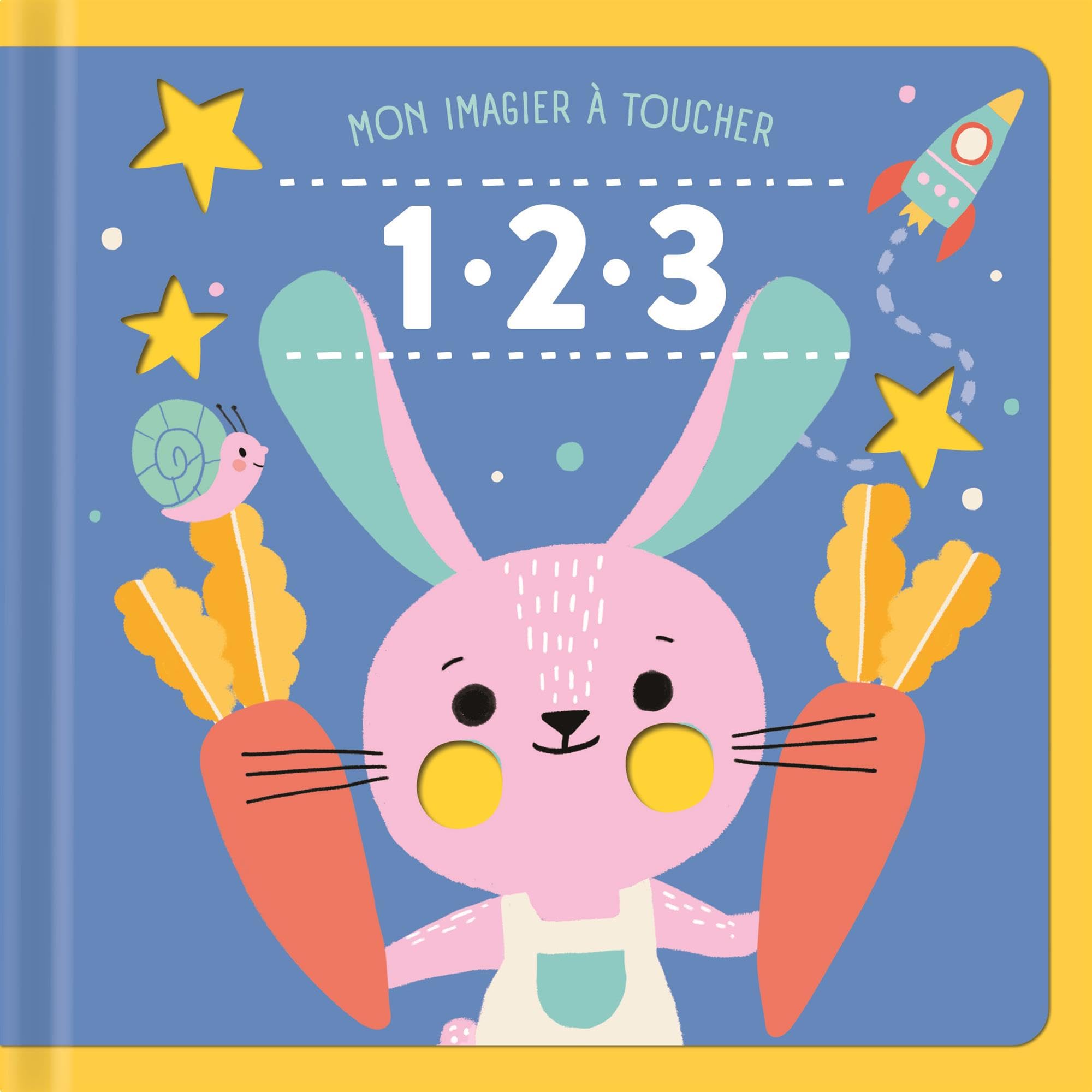 1. 2. 3: Mon imagier à toucher 9789464228076