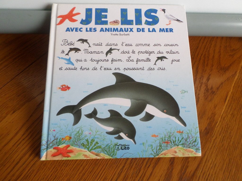 Je lis avec les animaux de la mer 9782244424132