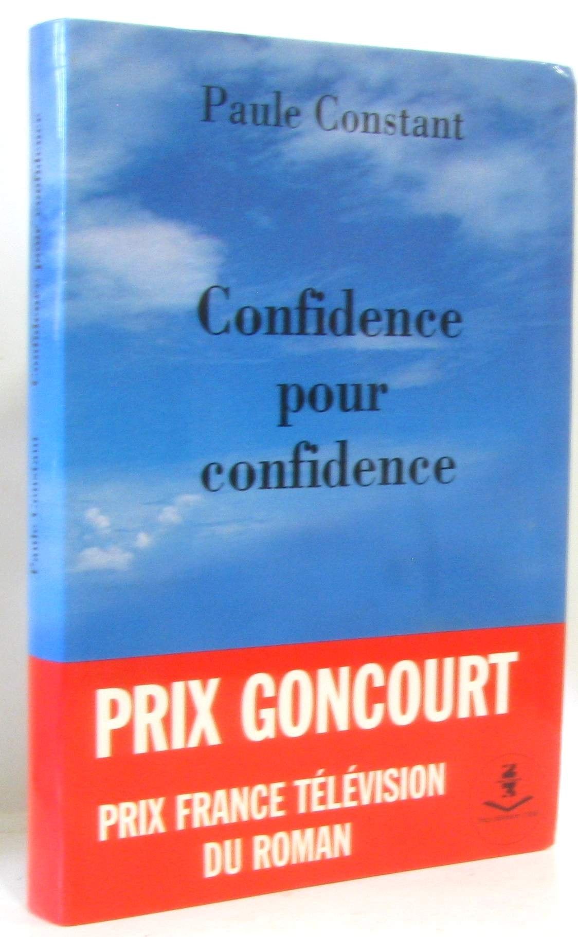 Confidence pour confidence 9782702824849