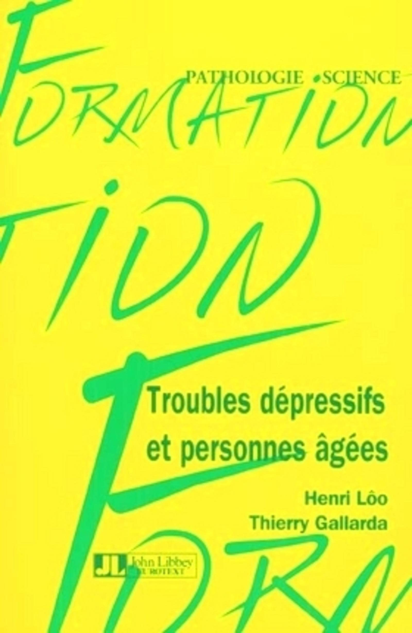 Troubles dépressifs et personnes âgées 9782742002771