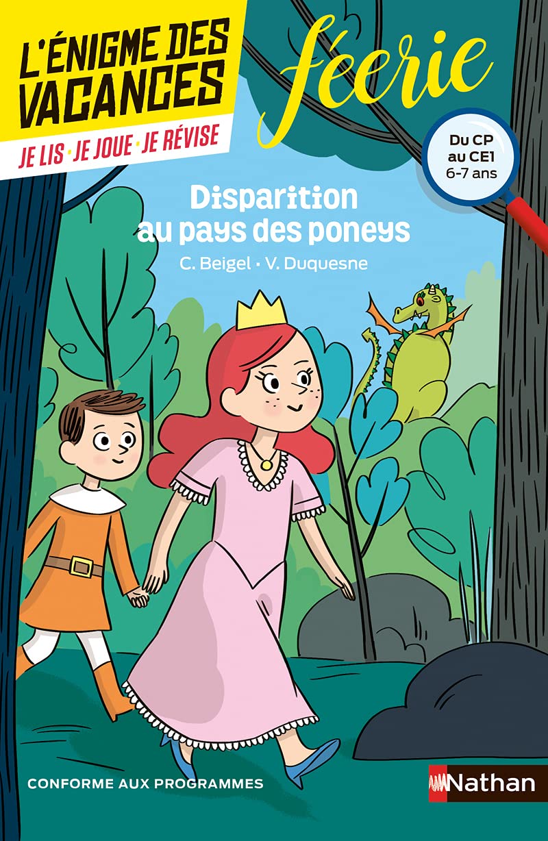 L'énigme des vacances - Disparition au pays des poney - Un roman-jeu pour réviser les principales notions du programme - CP vers CE1 - 6/7 ans: Du CP au CE1 9782091931807