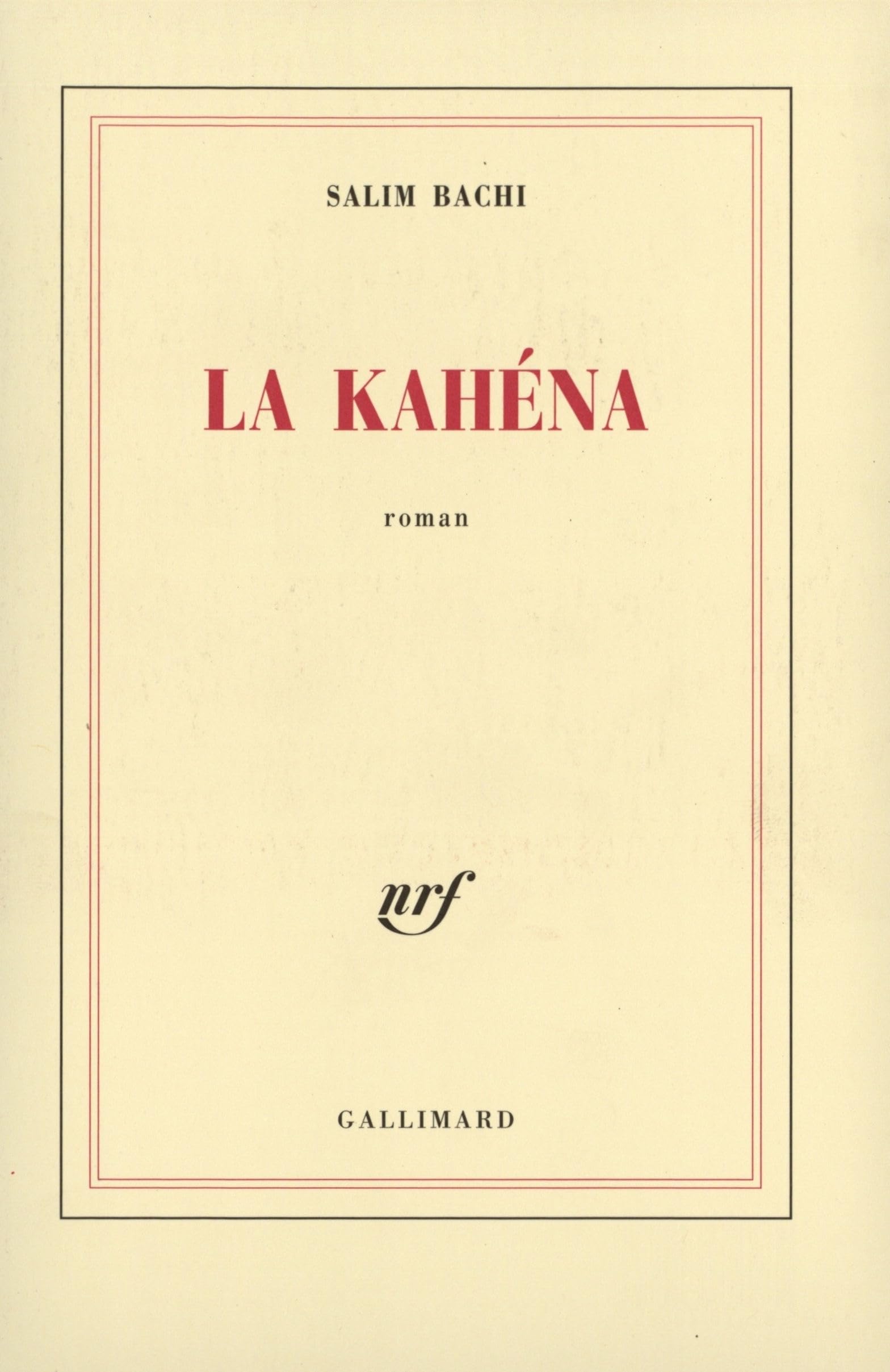 La Kahéna 9782070704255