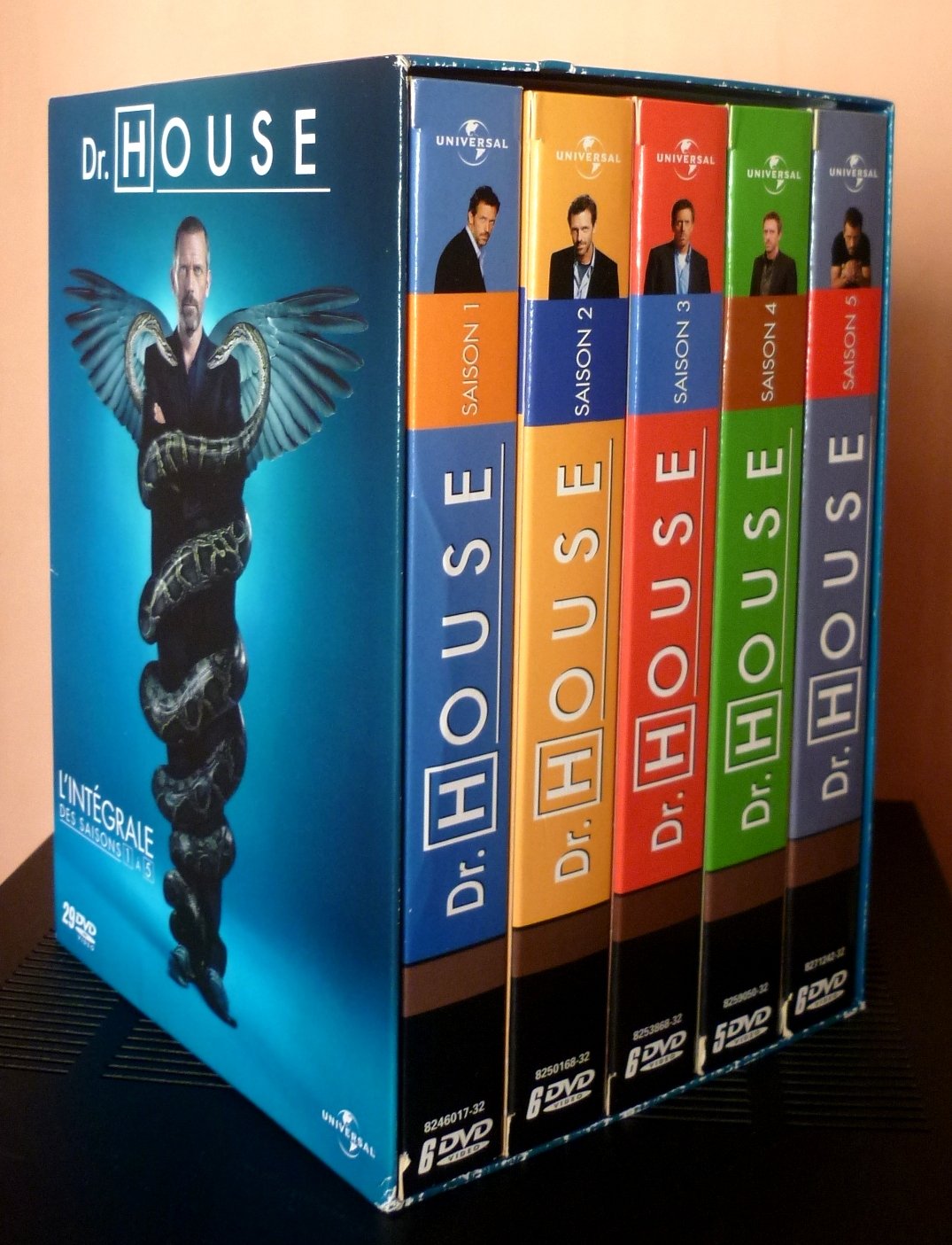 Dr House - Intégrale Saisons 1 à 5 - Coffret 29 DVD 5050582783506
