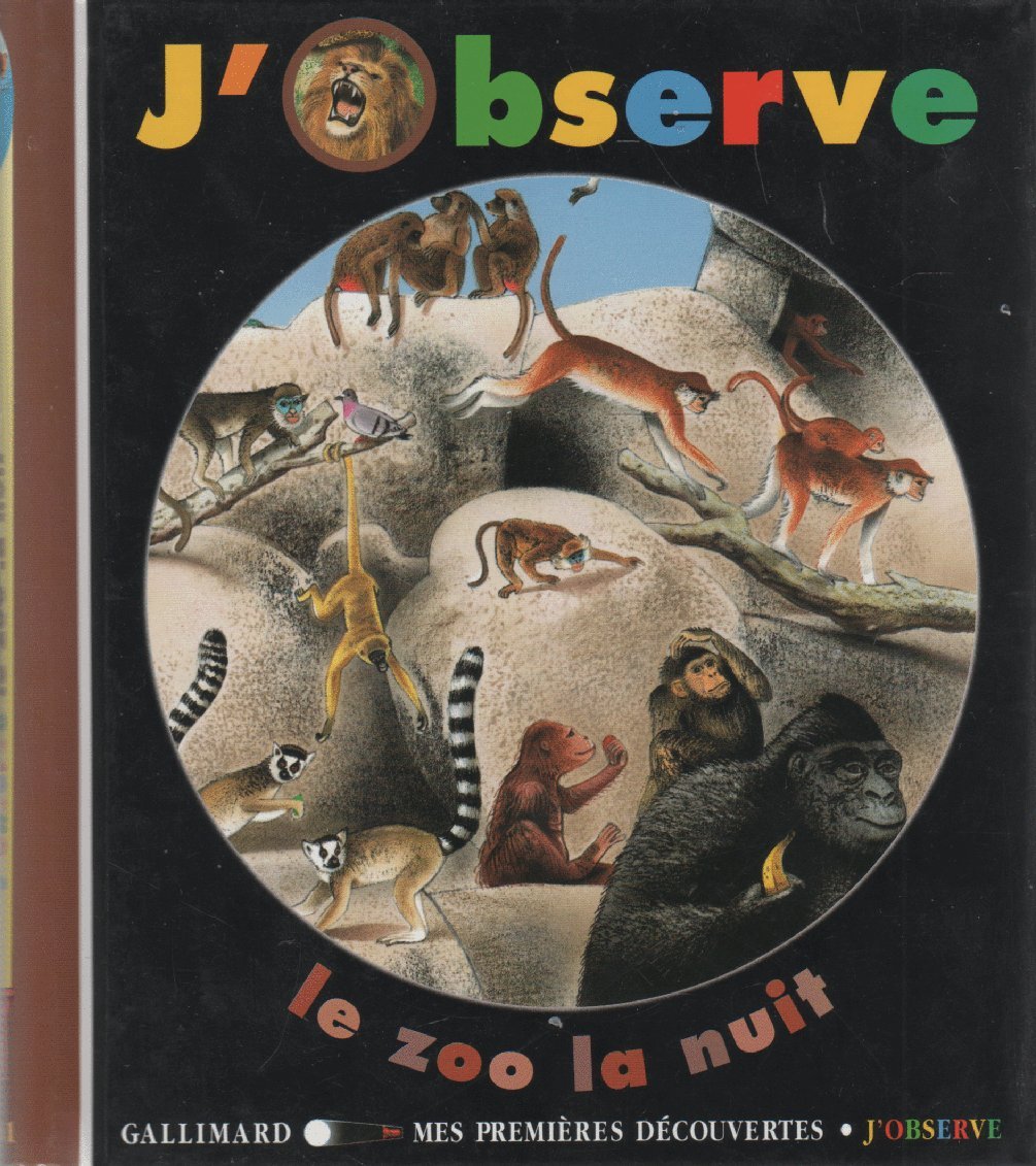 J'observe le zoo 9782070543281