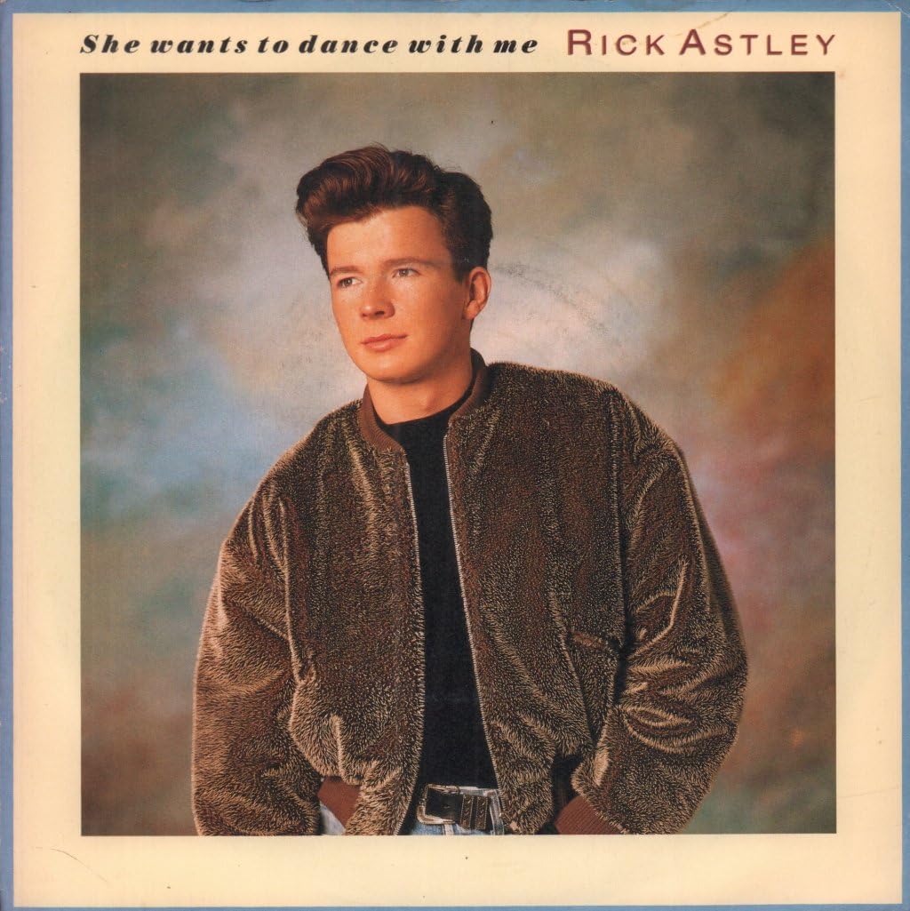 She wants to dance with me (1988) / Vinyl single [Vinyl-Single 7''] 5012394219062