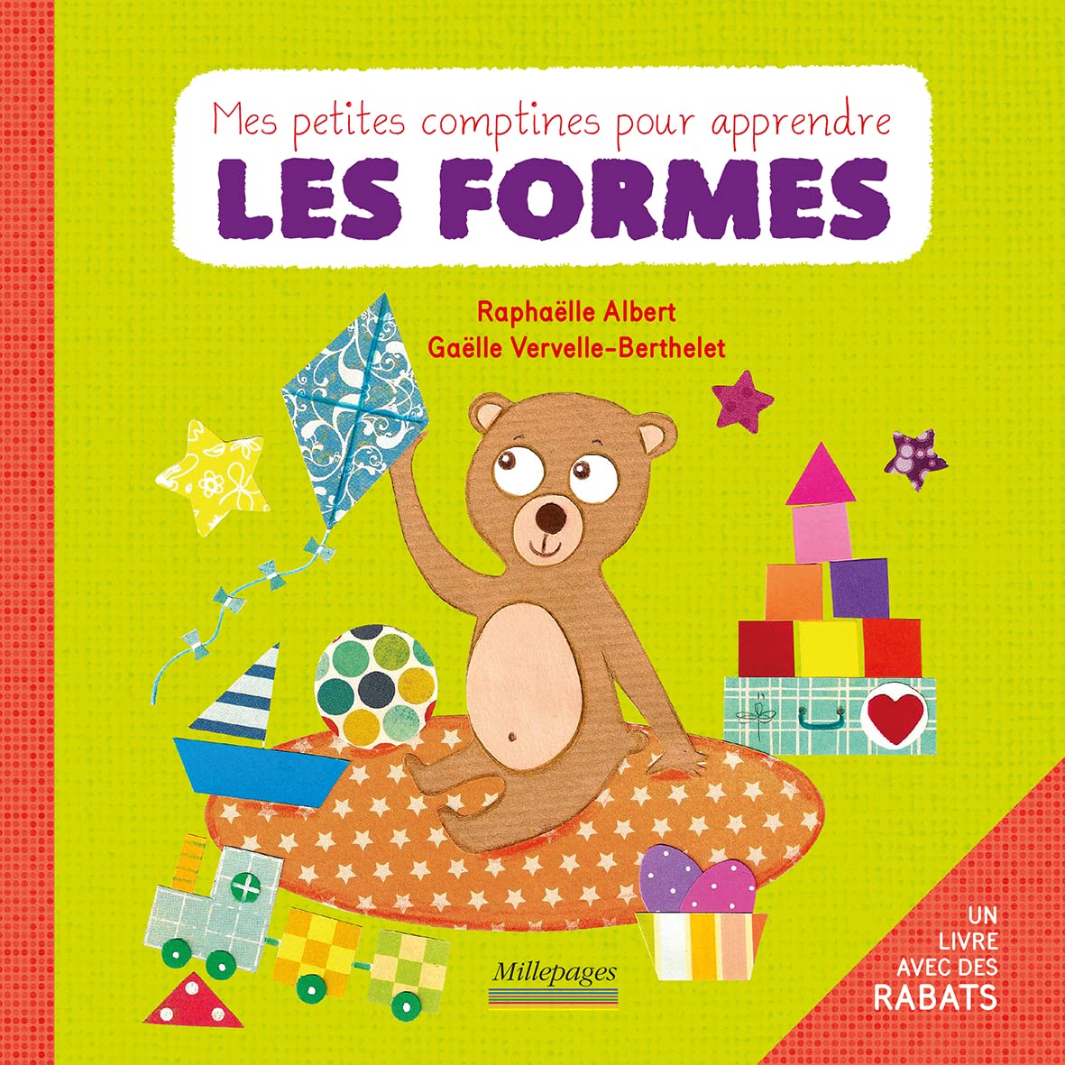Mes petites comptines pour apprendre les formes 9782842183516