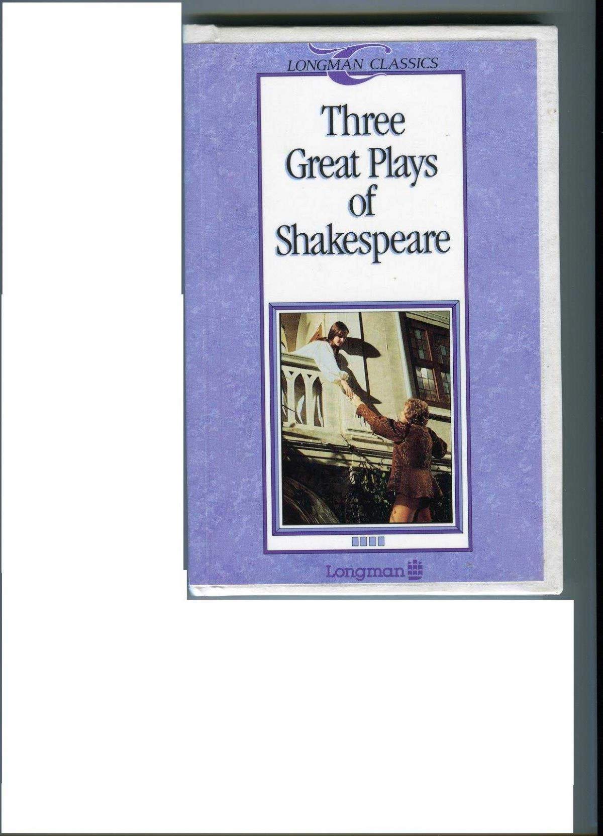 Three Great Plays of Shakespeare 9780582035867