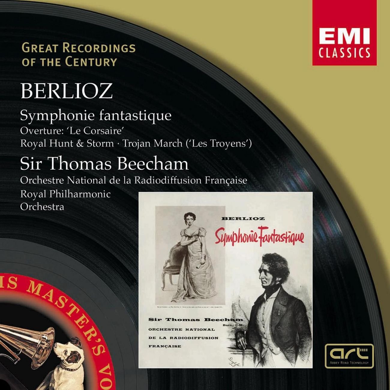 Berlioz : Symphonie Fantastique / Ouverture du Corsaire / Les Troyens, pièces symphoniques (Coll. Great Recordings Of The Century) 0724356797123