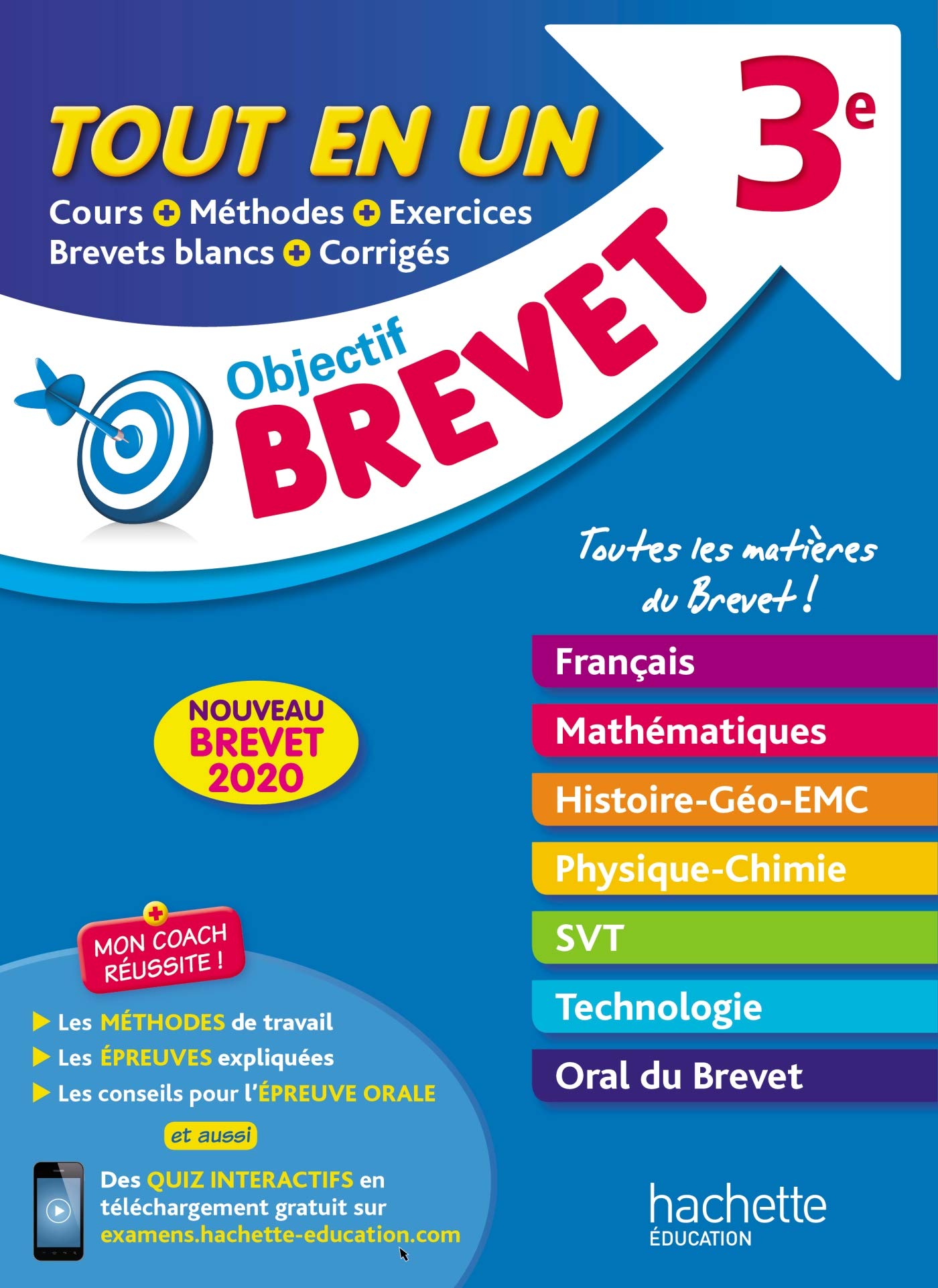 Objectif Brevet - Tout-en-un 2020 9782017081302