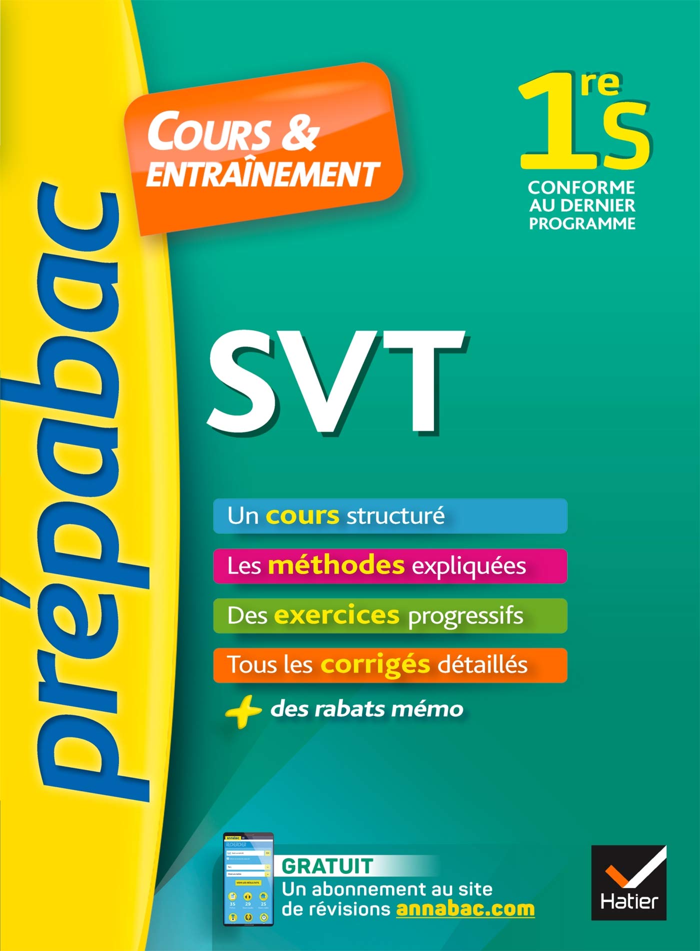 SVT 1re S 9782401047457