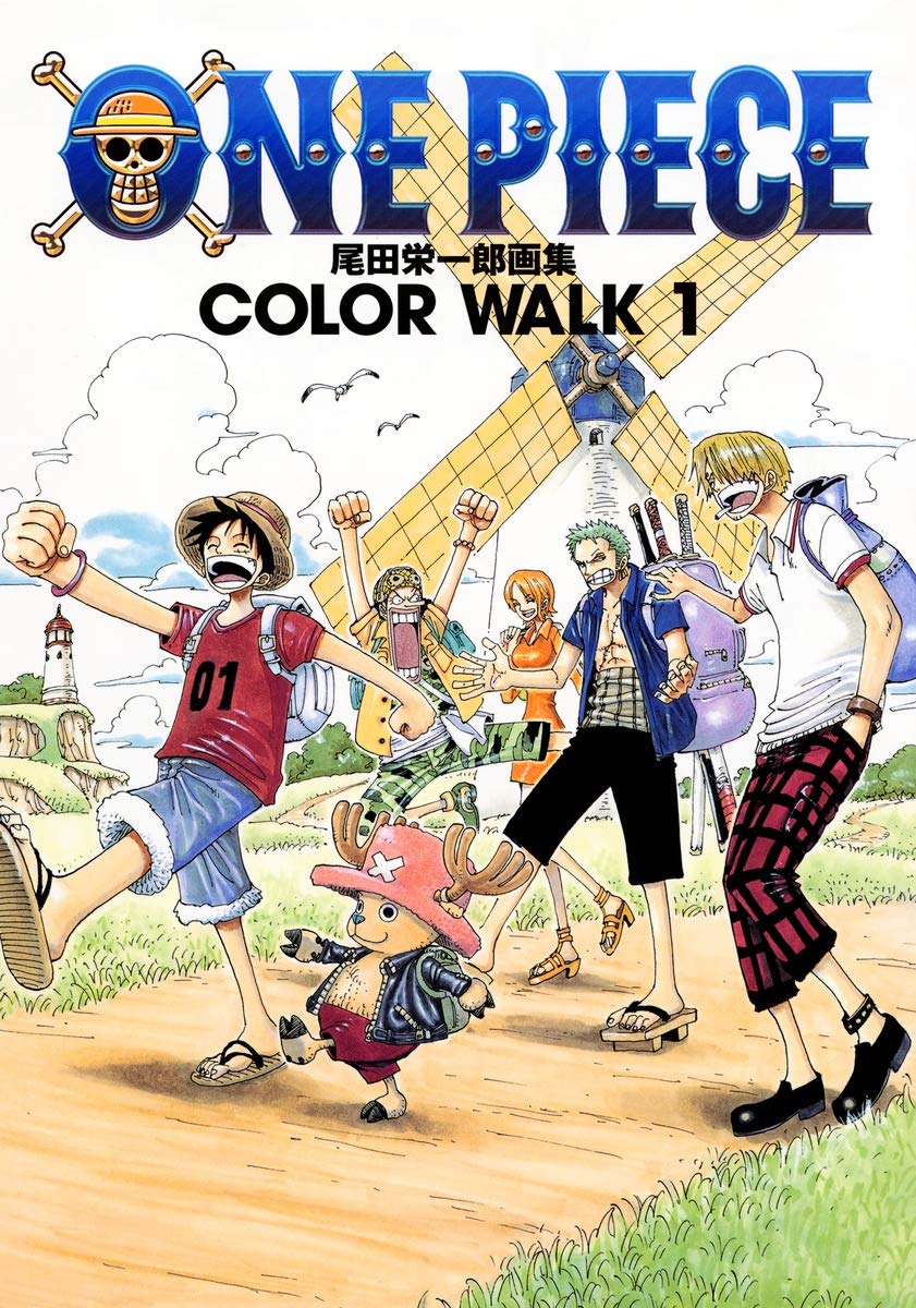 One Piece Color Walk Vol. 1 Illustration Artbook 9784088592176