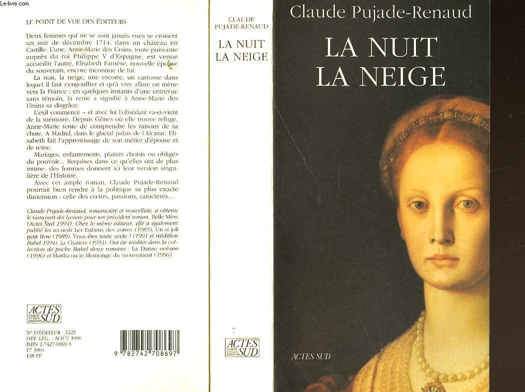 La nuit, la neige 9782742708697