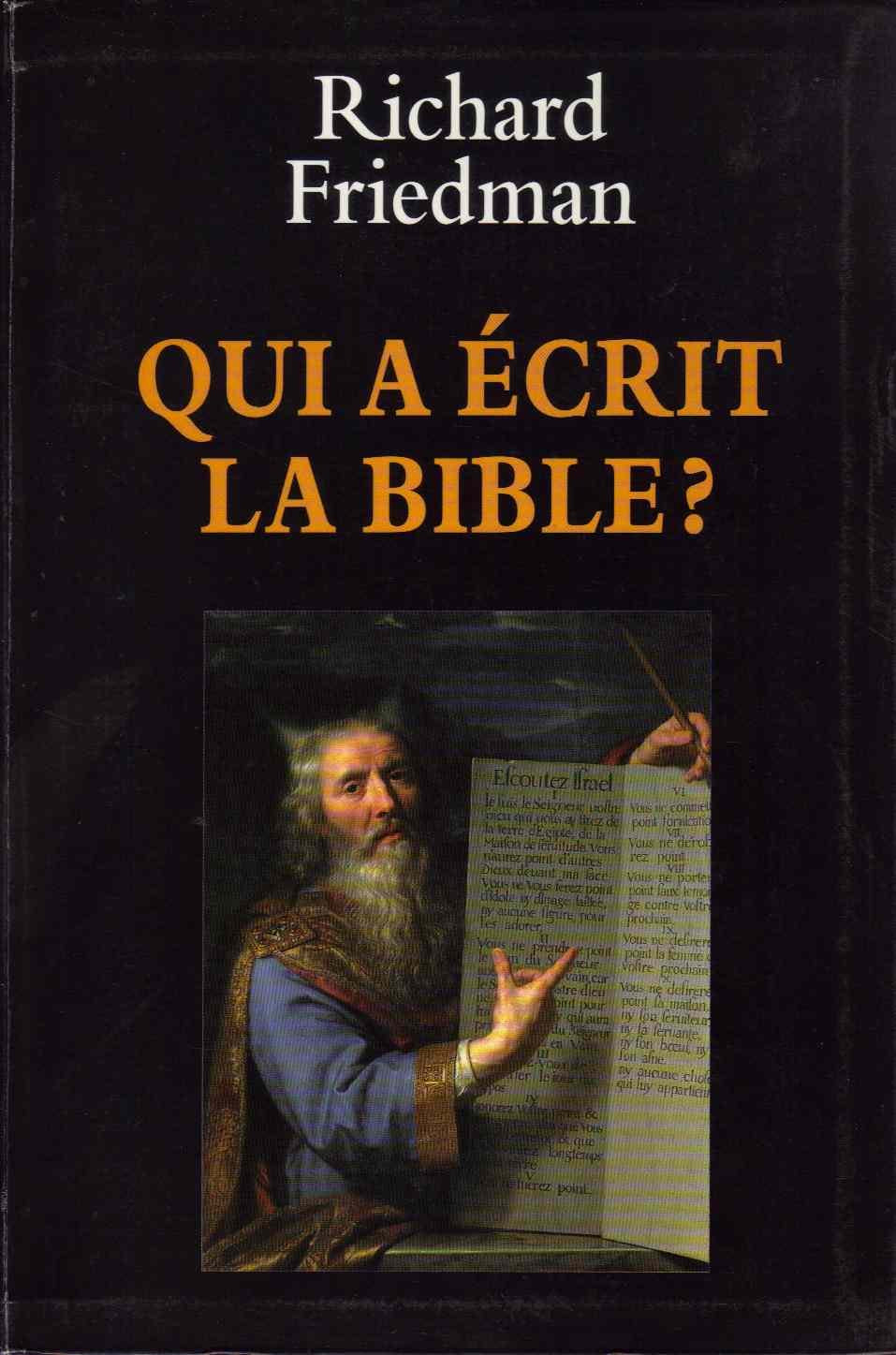 Qui a écrit la Bible? 9782702815700