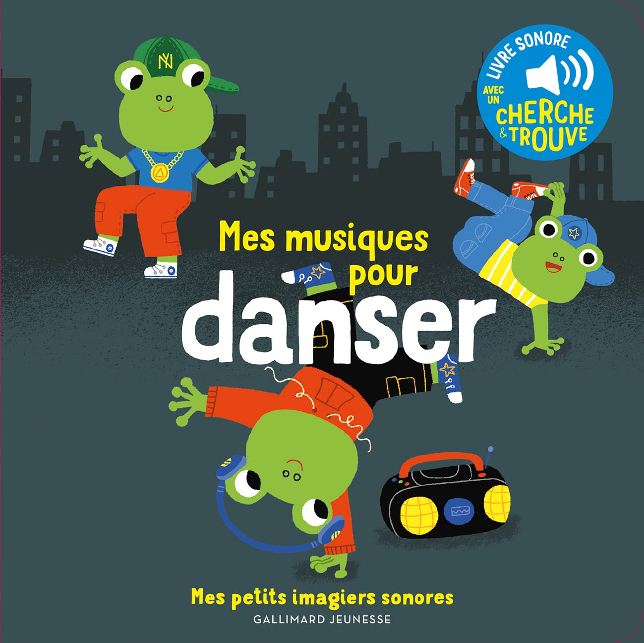 Mes musiques pour danser - Mes petits imagiers sonores - Dès 1 an 9782075155830