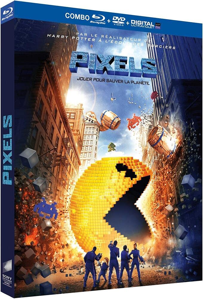 Pixels [Combo Blu-ray + DVD + Copie digitale] 3333299211022
