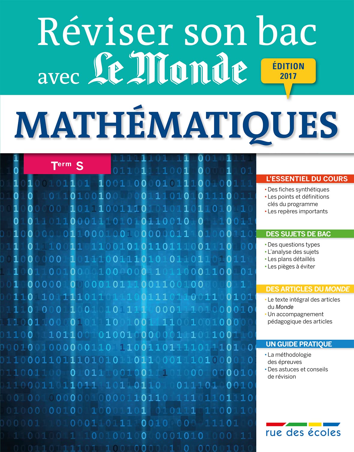 Réviser son bac avec le Monde - Mathématiques 2017: terminale S 9782820806024