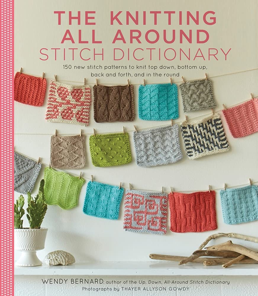 The Knitting All Around Stitch Dictionary: 150 New Stitch Patterns to Knit Top Down, Bottom Up, Back and Forth & in the Round 9781617691959