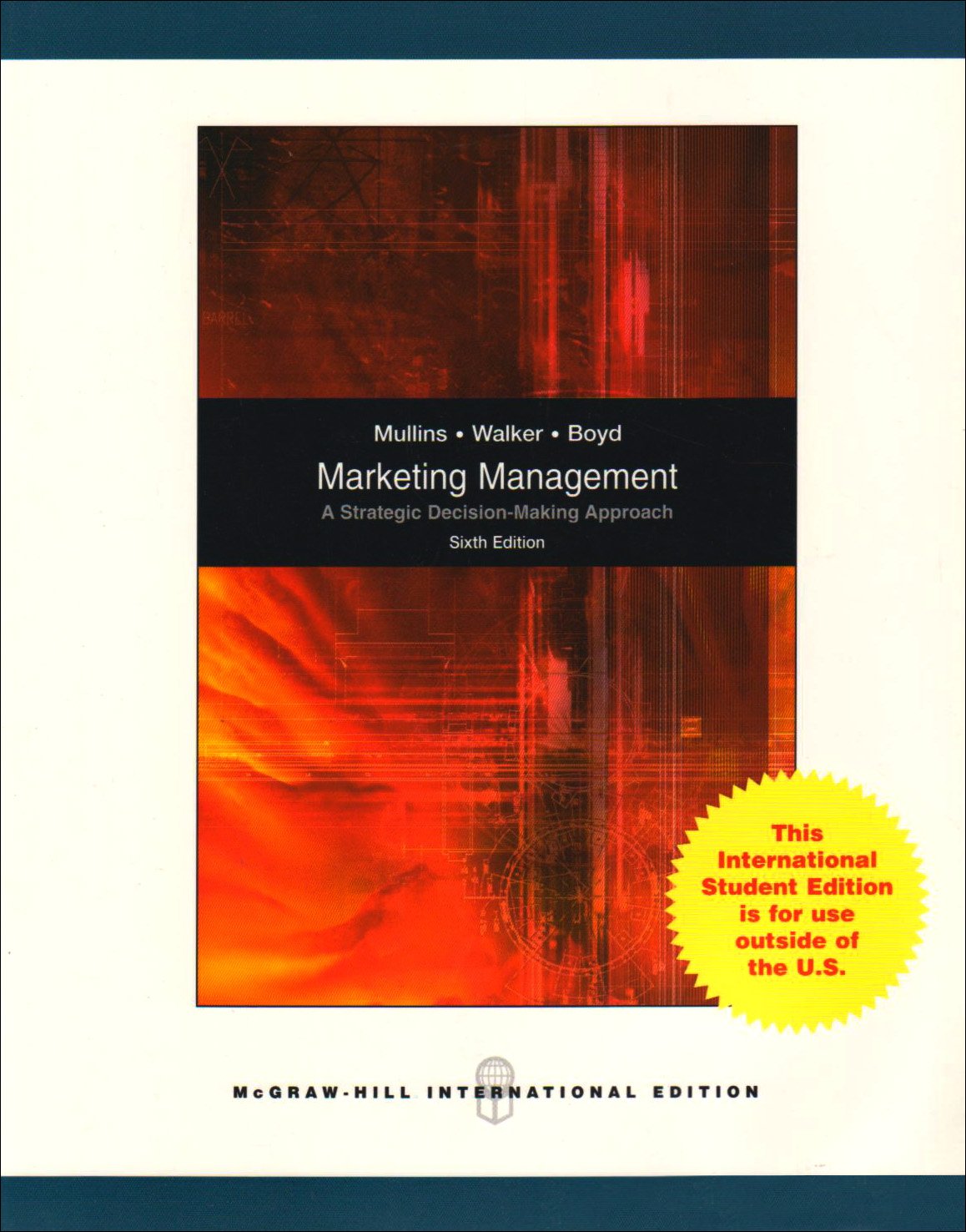Marketing Management: A Strategic Decision-making Approach 9780071101097