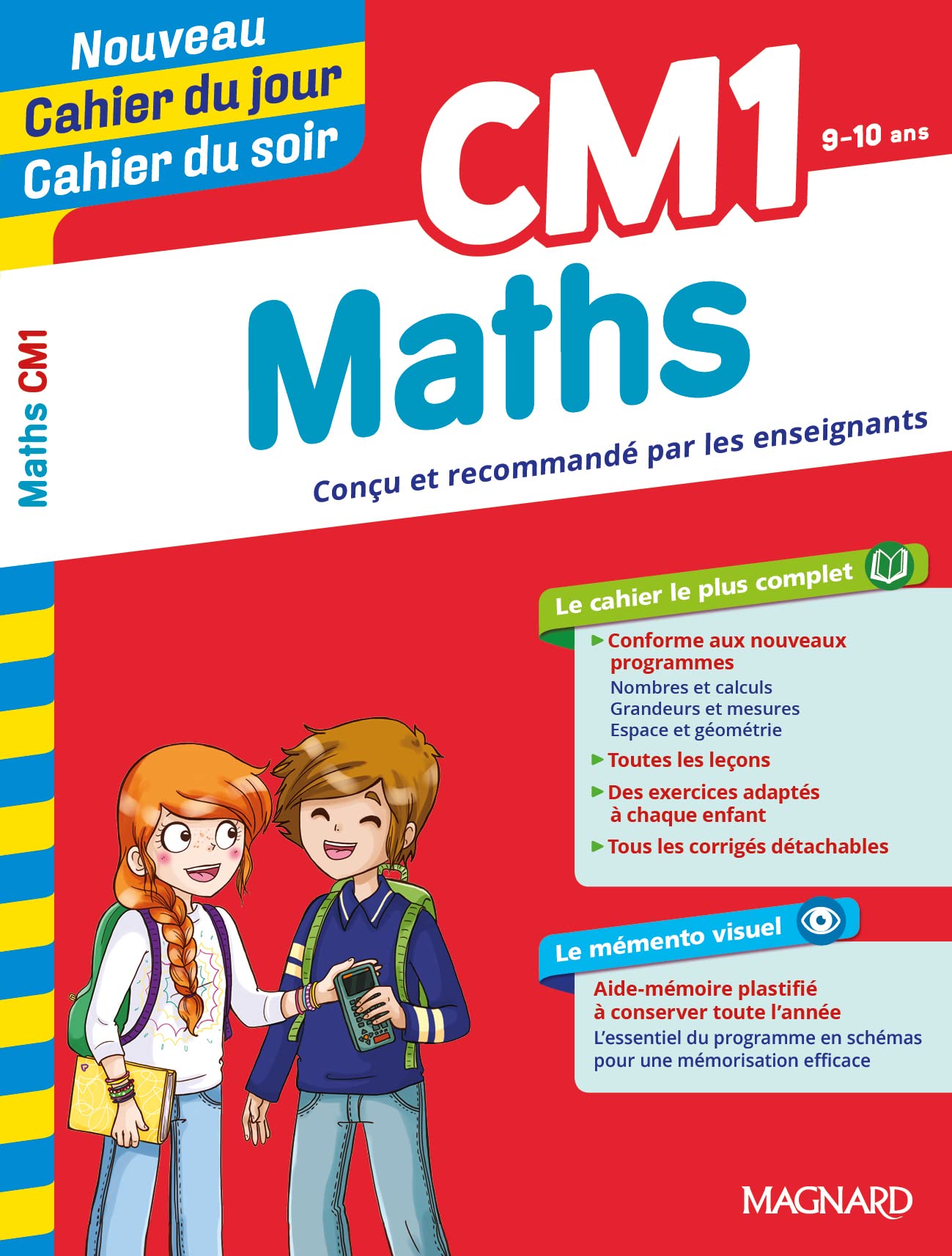 CM1 MATHS CAHIER DU JOUR CAHIER DU SOIR 9782210762299