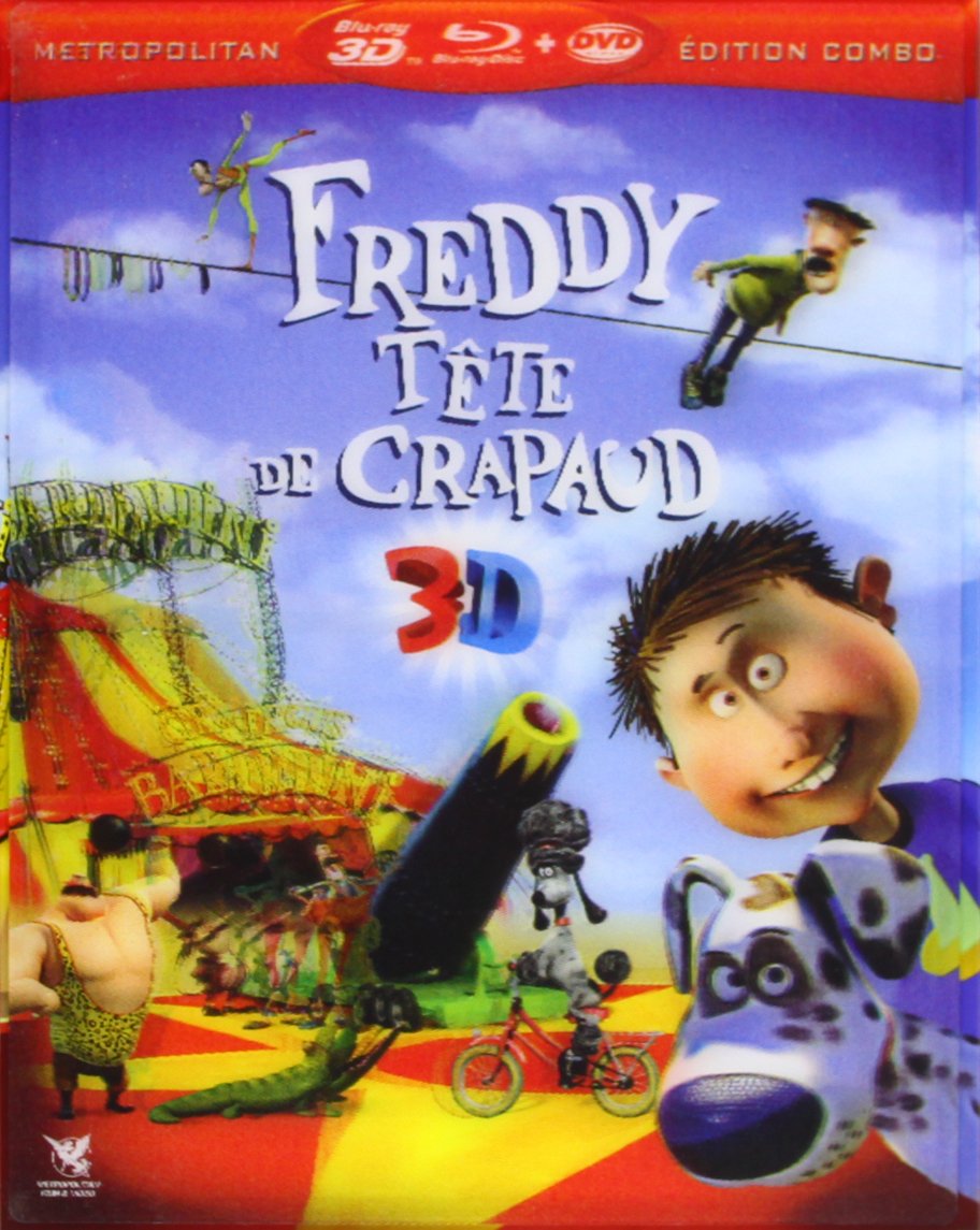 Freddy tête de crapaud [Combo Blu-ray 3D + DVD] [Combo Blu-ray 3D + DVD] [Combo Blu-ray 3D + DVD] 3512391675196