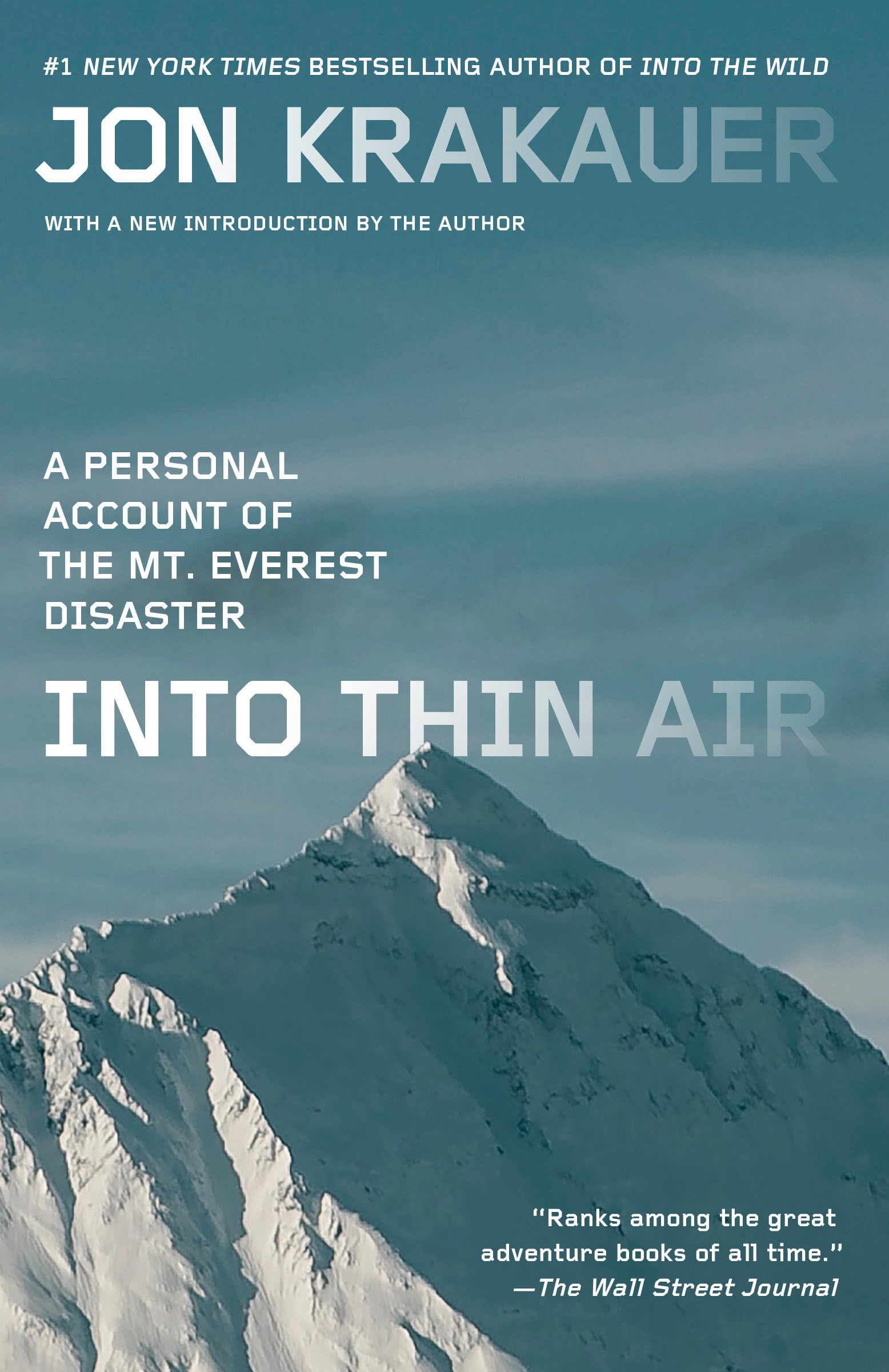 Into Thin Air: A Personal Account of the Mt. Everest Disaster 9780385494786