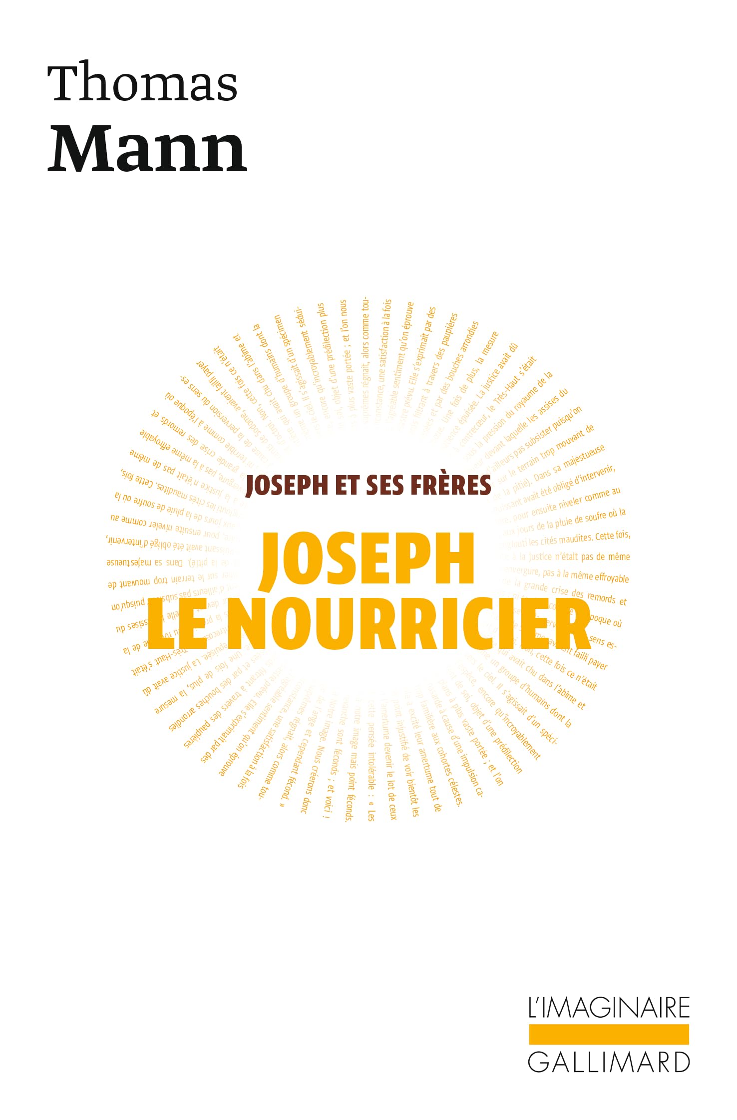 Joseph et ses frères, IV : Joseph le nourricier 9782070231027