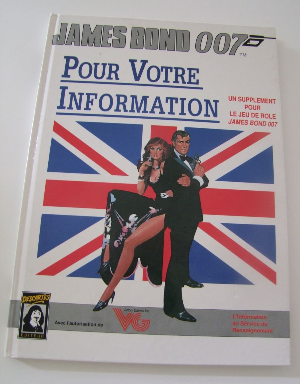 Pour votre information, un supplément pour le jeu de rôle James Bond 007 9782904783920