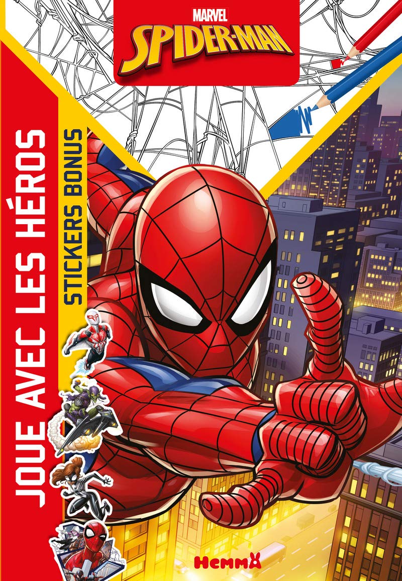 Marvel Spider-Man - Joue avec les héros 9782508044458