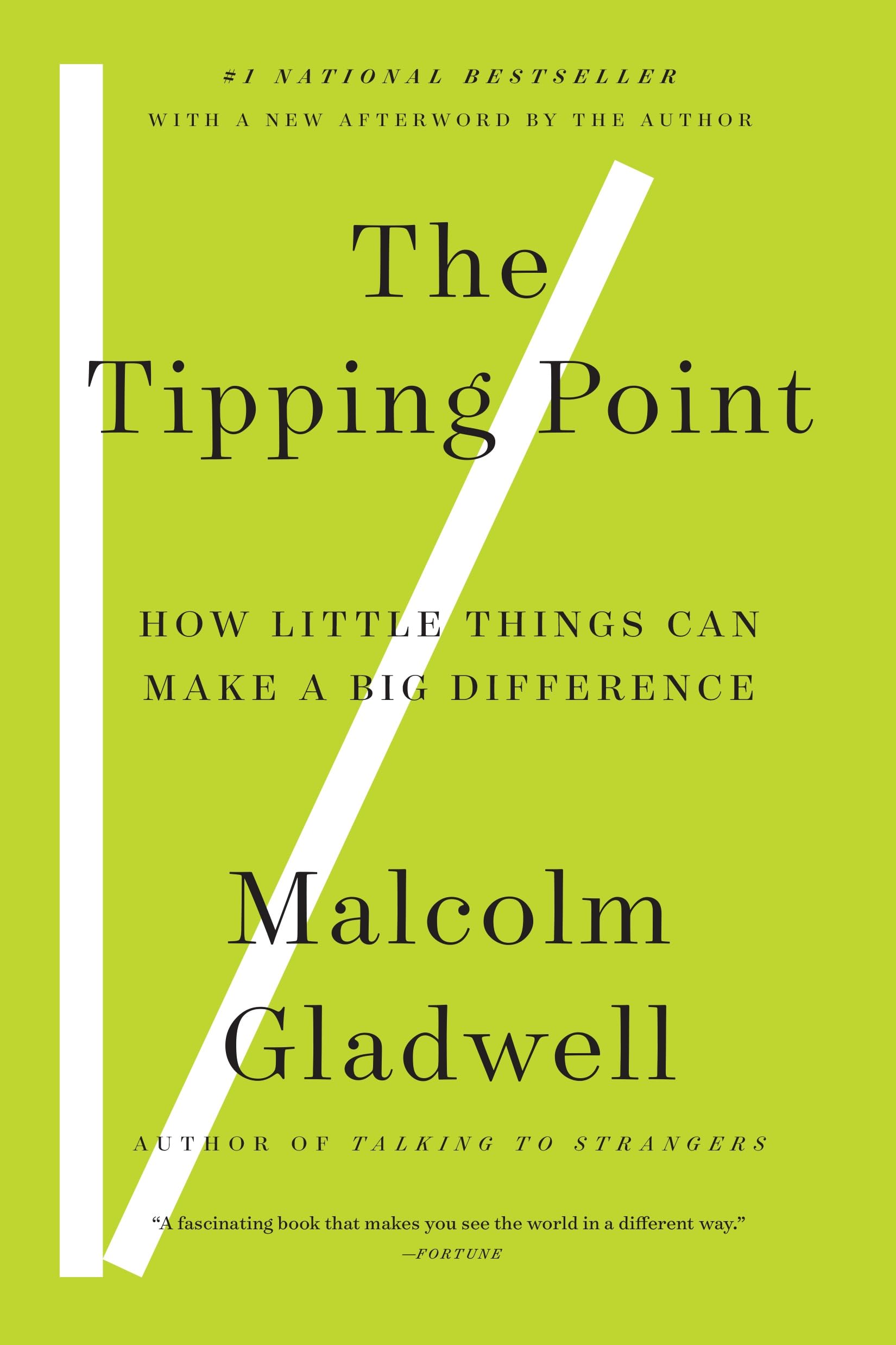 The Tipping Point: How Little Things Can Make a Big Difference 9780316346627