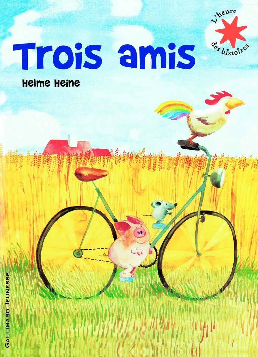 Trois amis - L'heure des histoires - De 3 à 7 ans 9782070632282