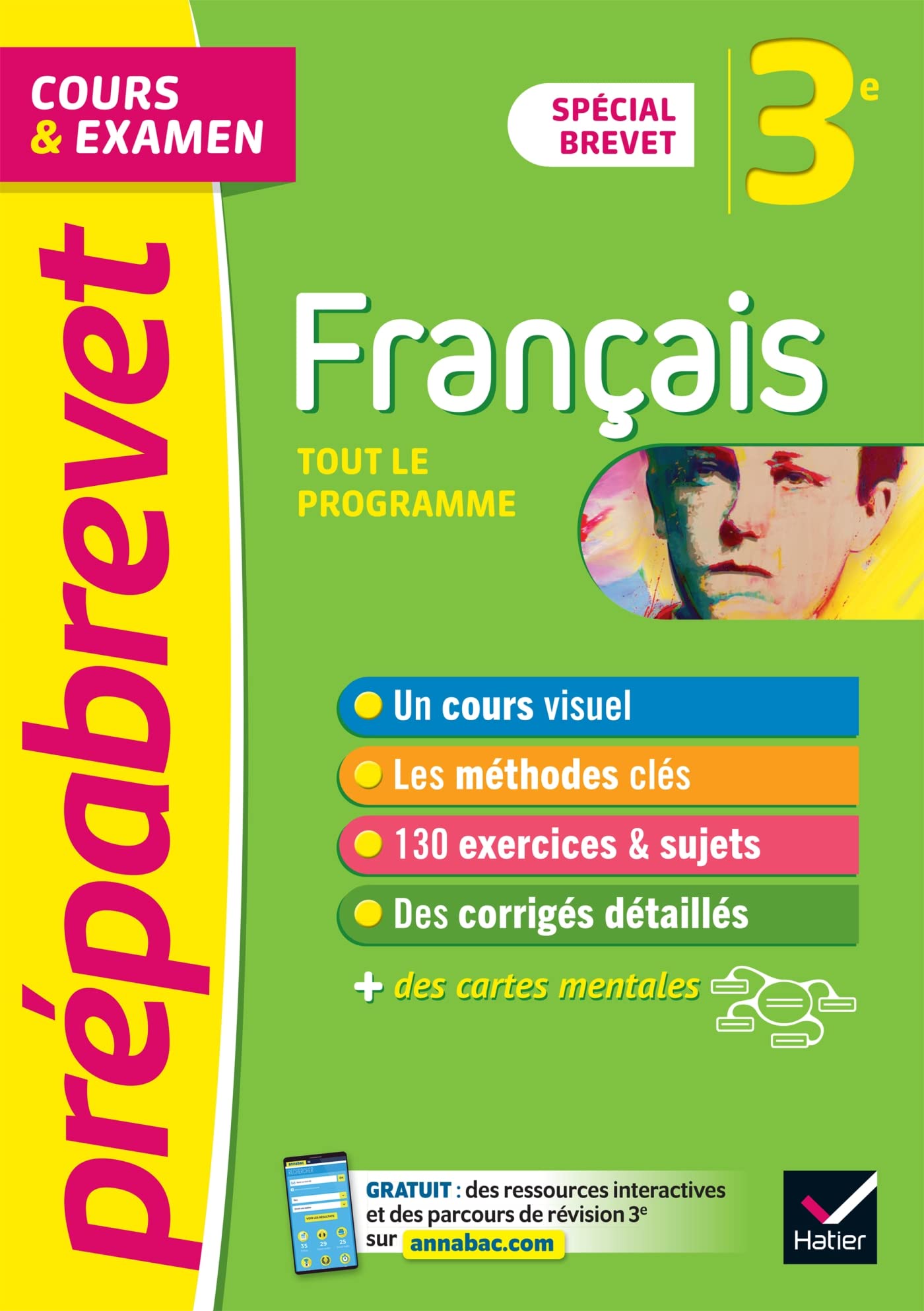 Prépabrevet Français 3e - Brevet 2024: cours, méthodes et entraînement 9782401078277